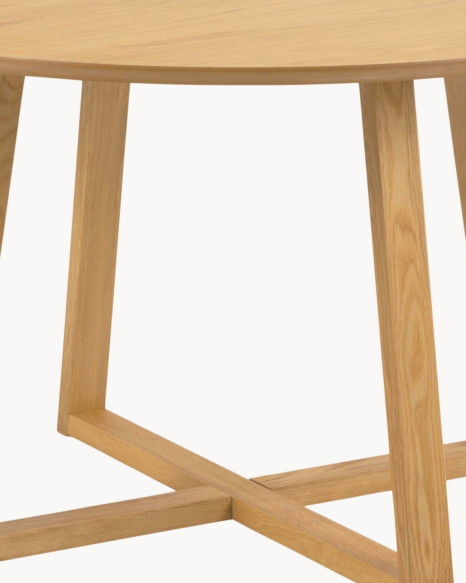 Tavolo da pranzo rotondo in legno Hygge