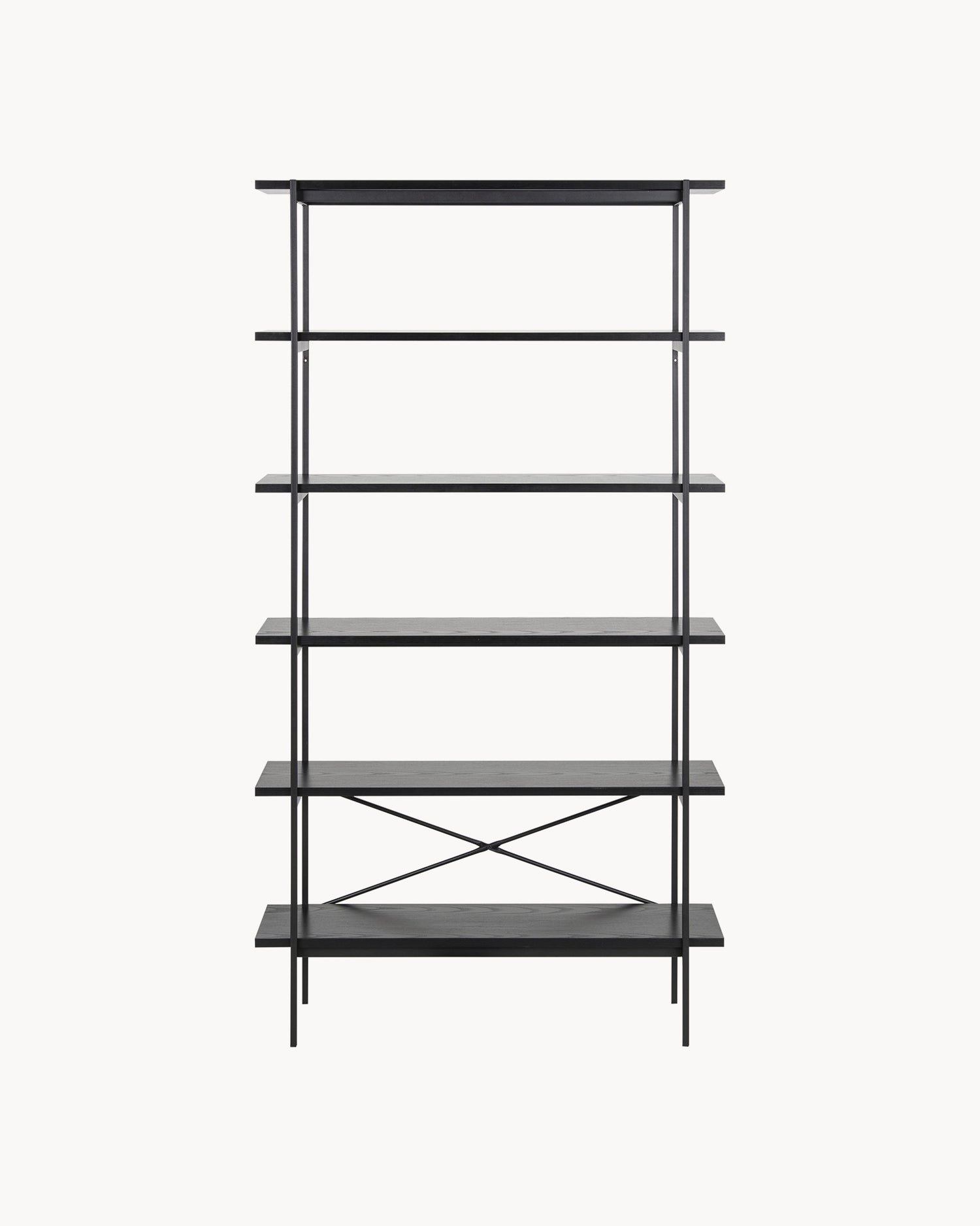 Scaffale in legno e metallo Angus