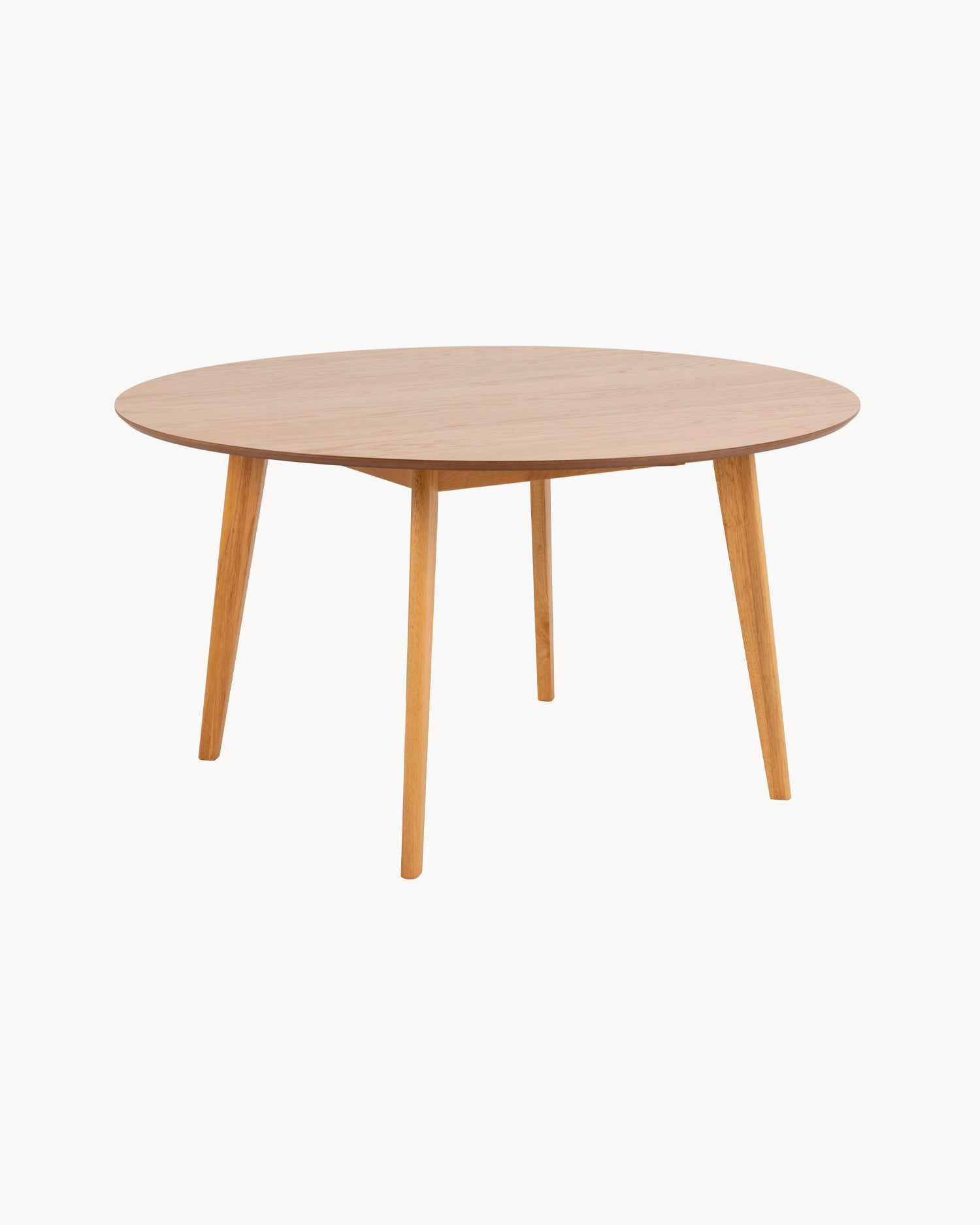 Tavolo da pranzo rotondo in legno Roxby