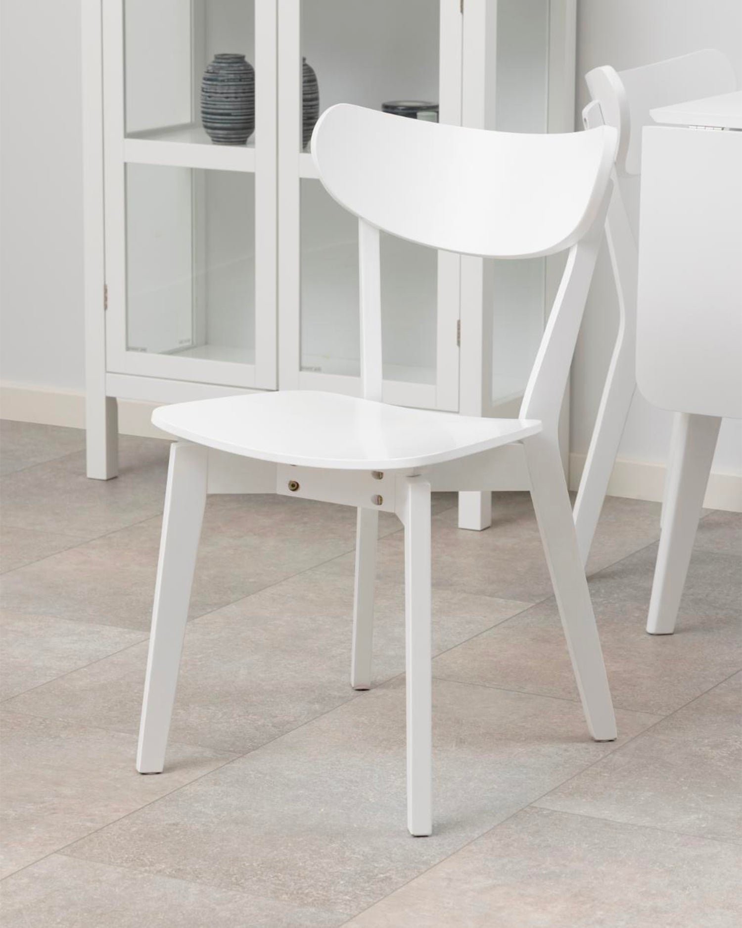 Set 2 sedie da pranzo in legno Roxby