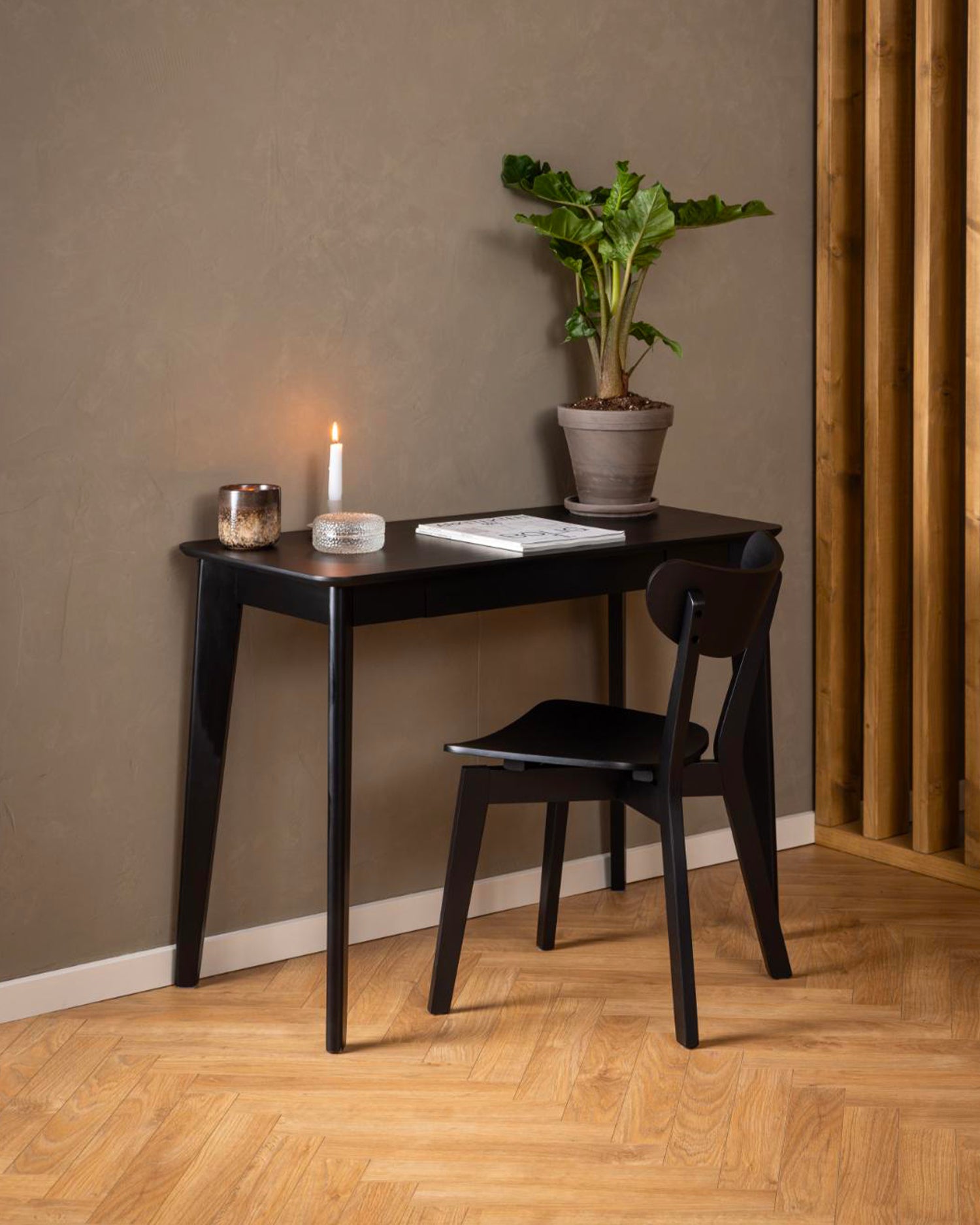 Set 2 sedie da pranzo in legno Roxby