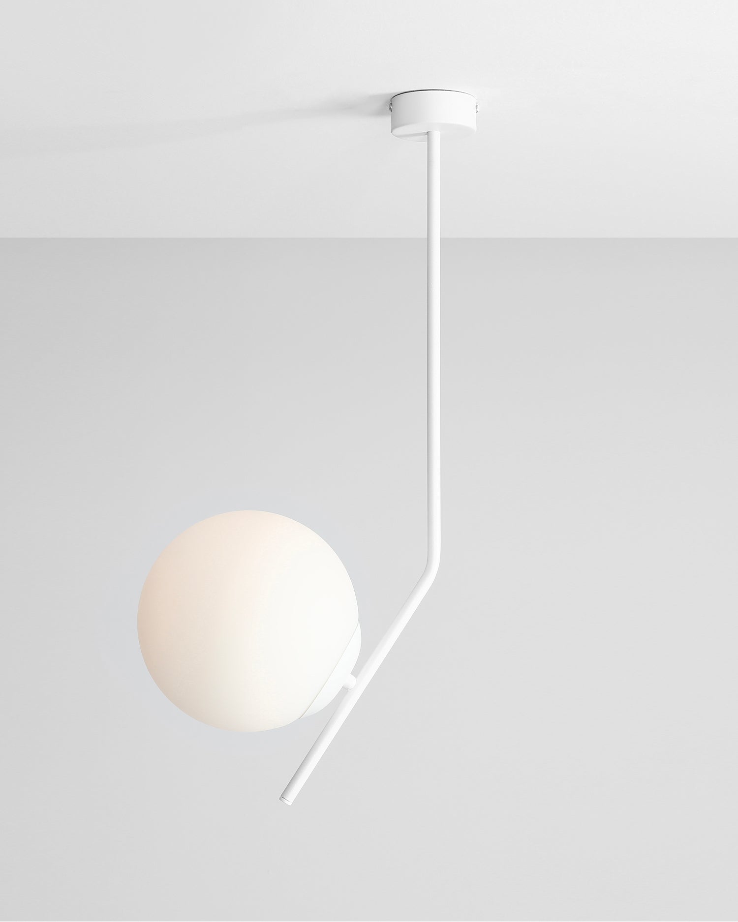 Lampada da soffitto Gallia, bianca