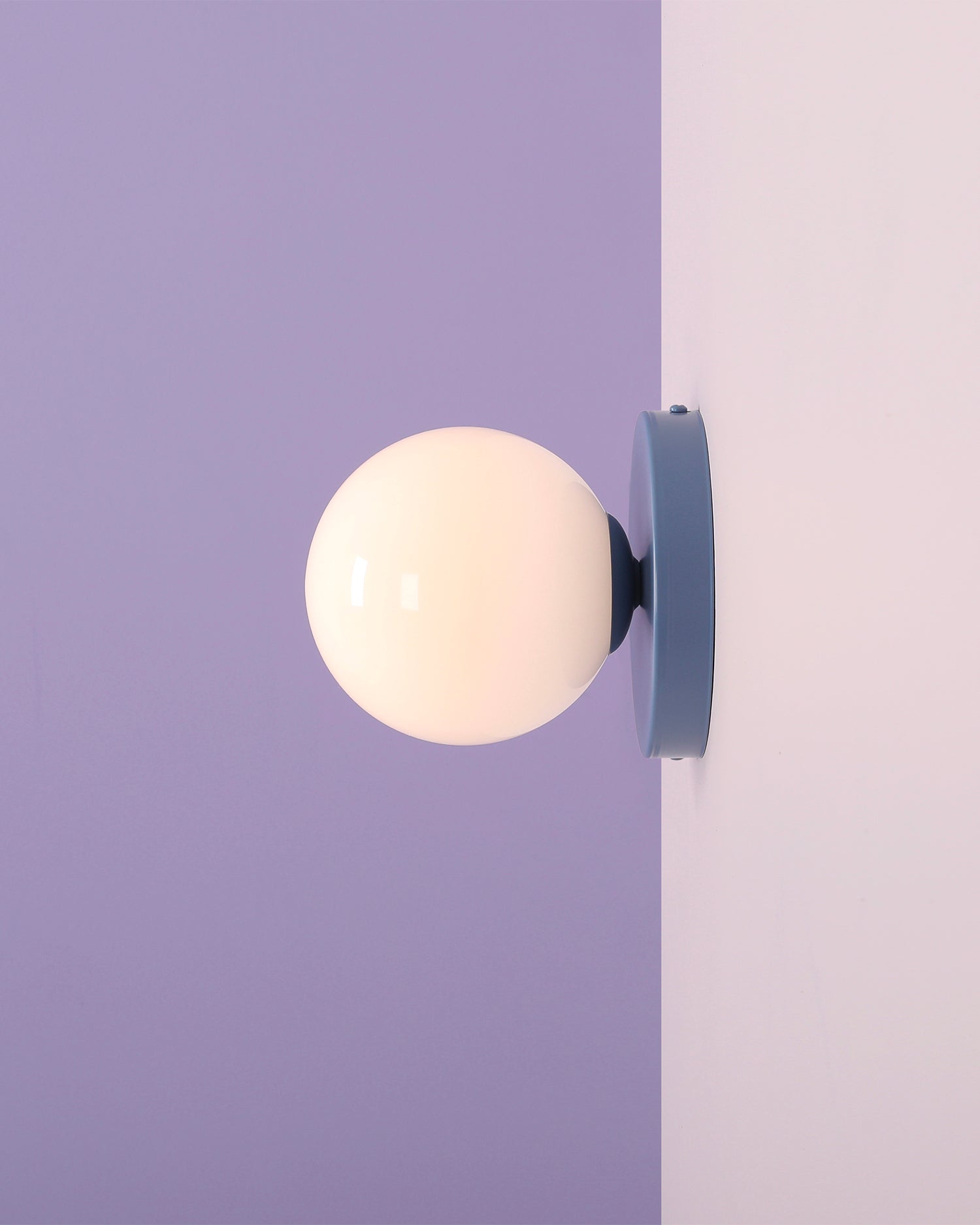 Lampada da parete Ball II, blu