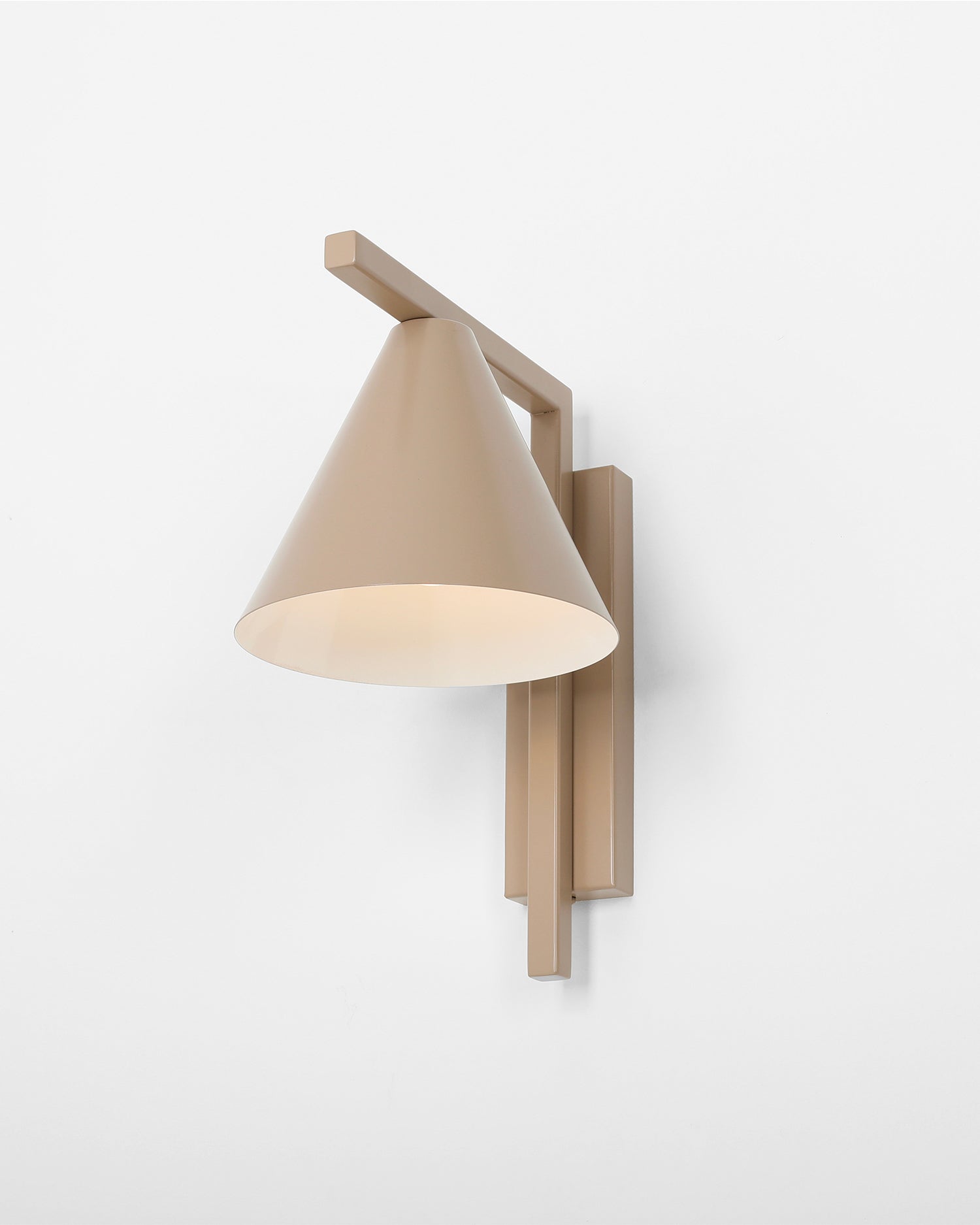 Lampada da parete Form, beige