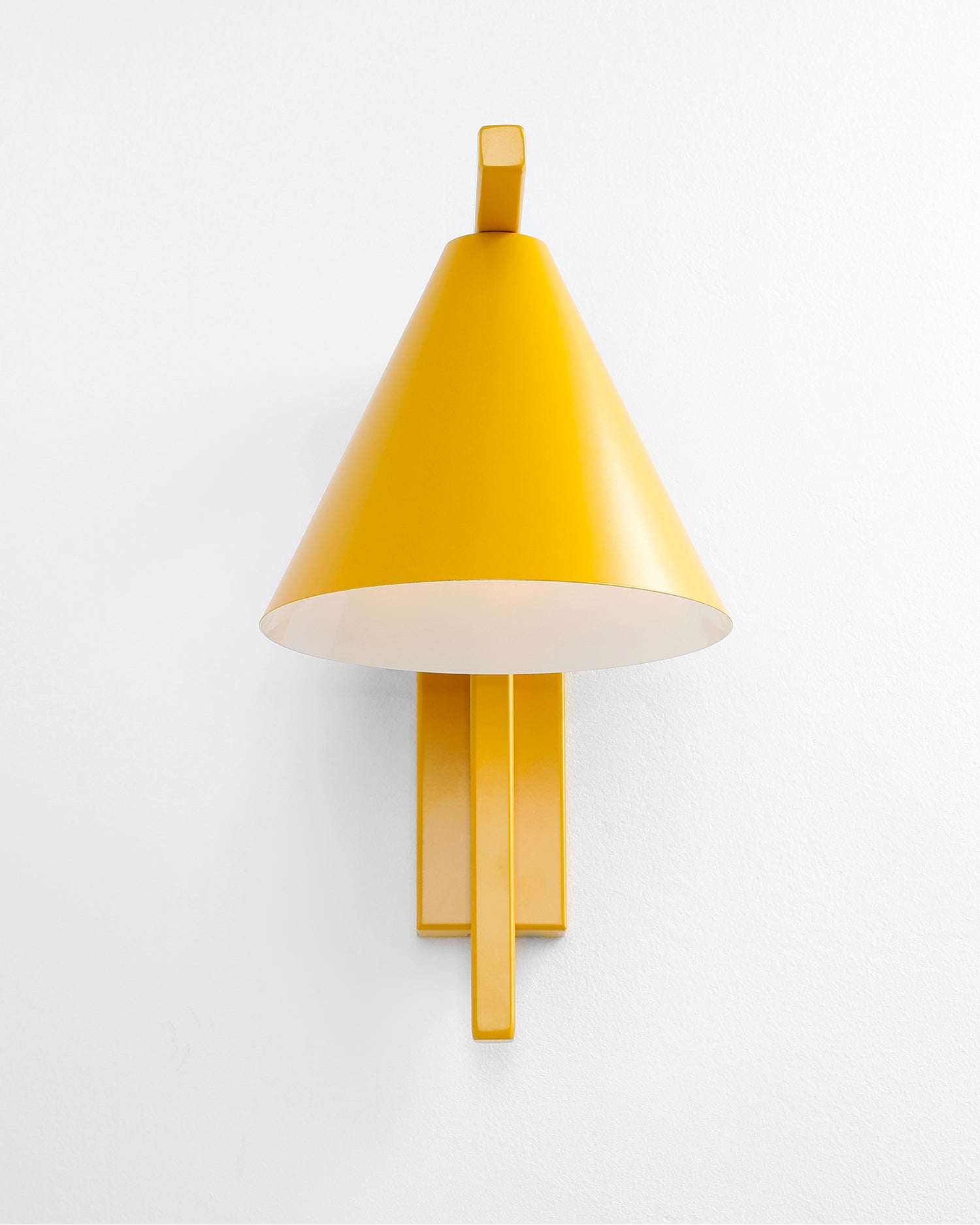 Lampada da parete Form, senape
