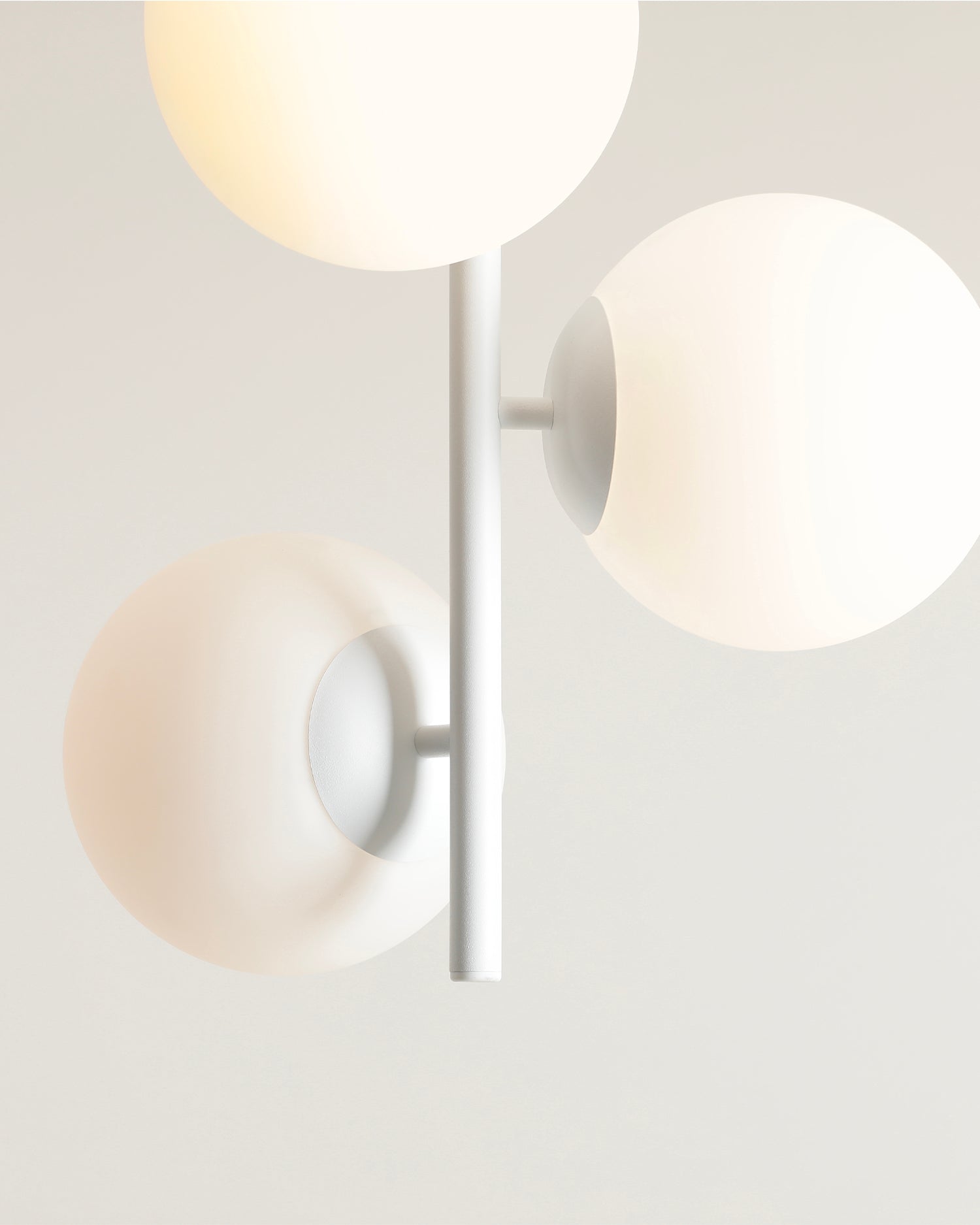 Lampada da soffitto Fin, bianca