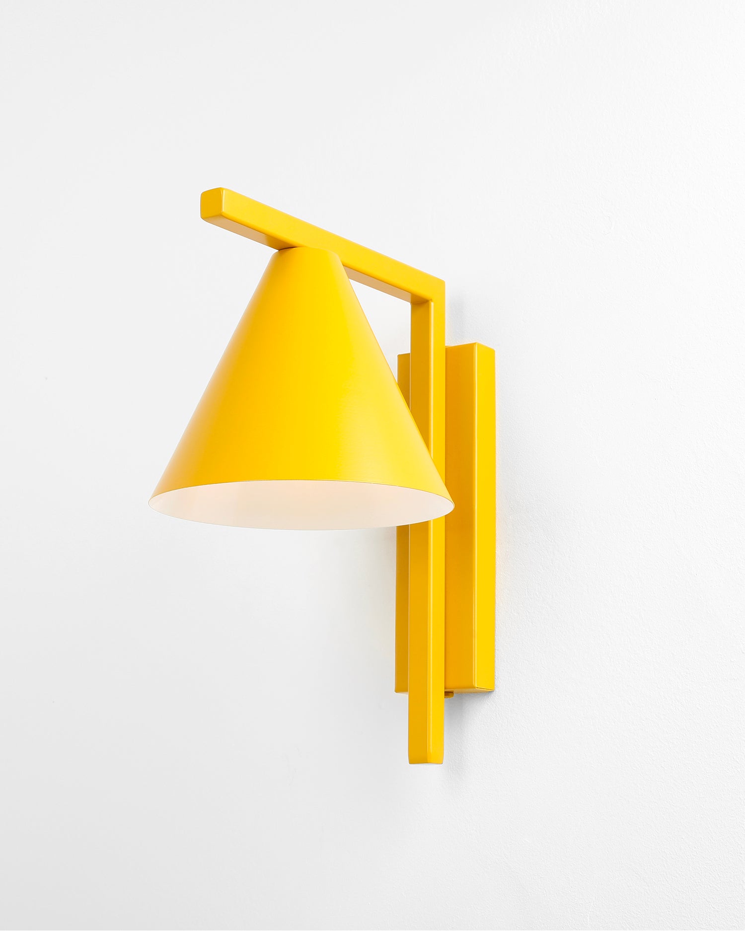 Lampada da parete Form, senape
