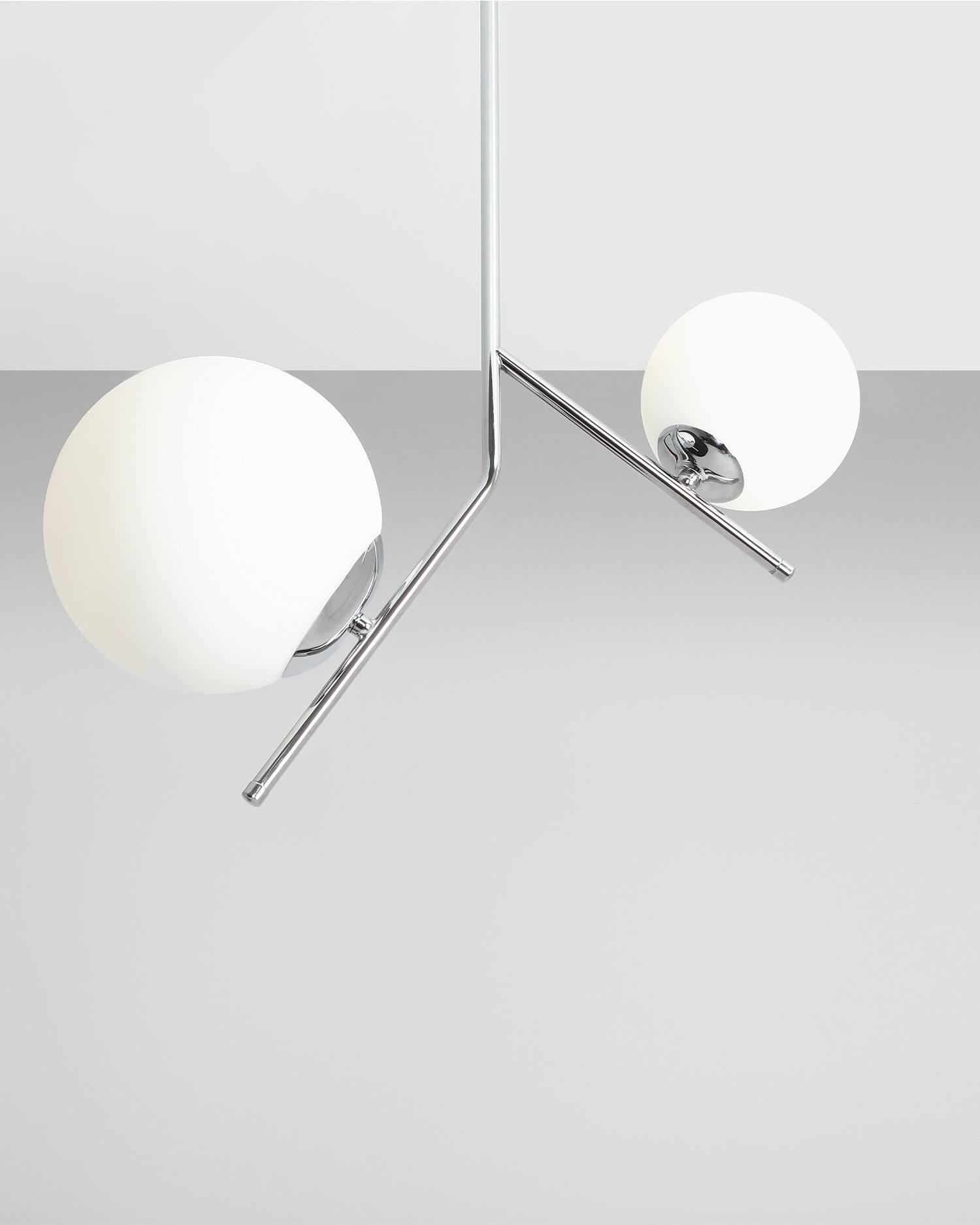 Lampada da soffitto Gallia 2, argento