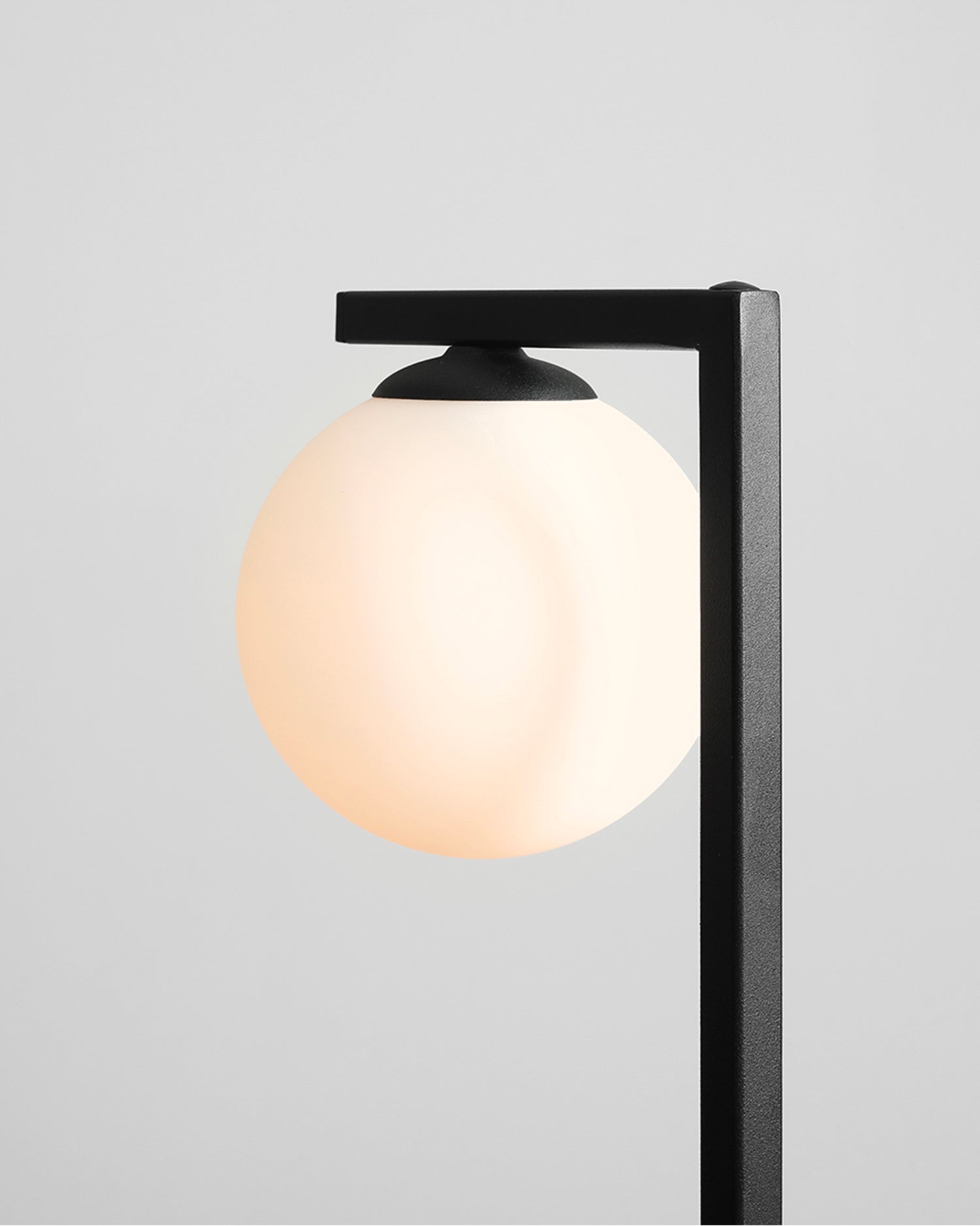 Lampada da tavolo Zac, nera