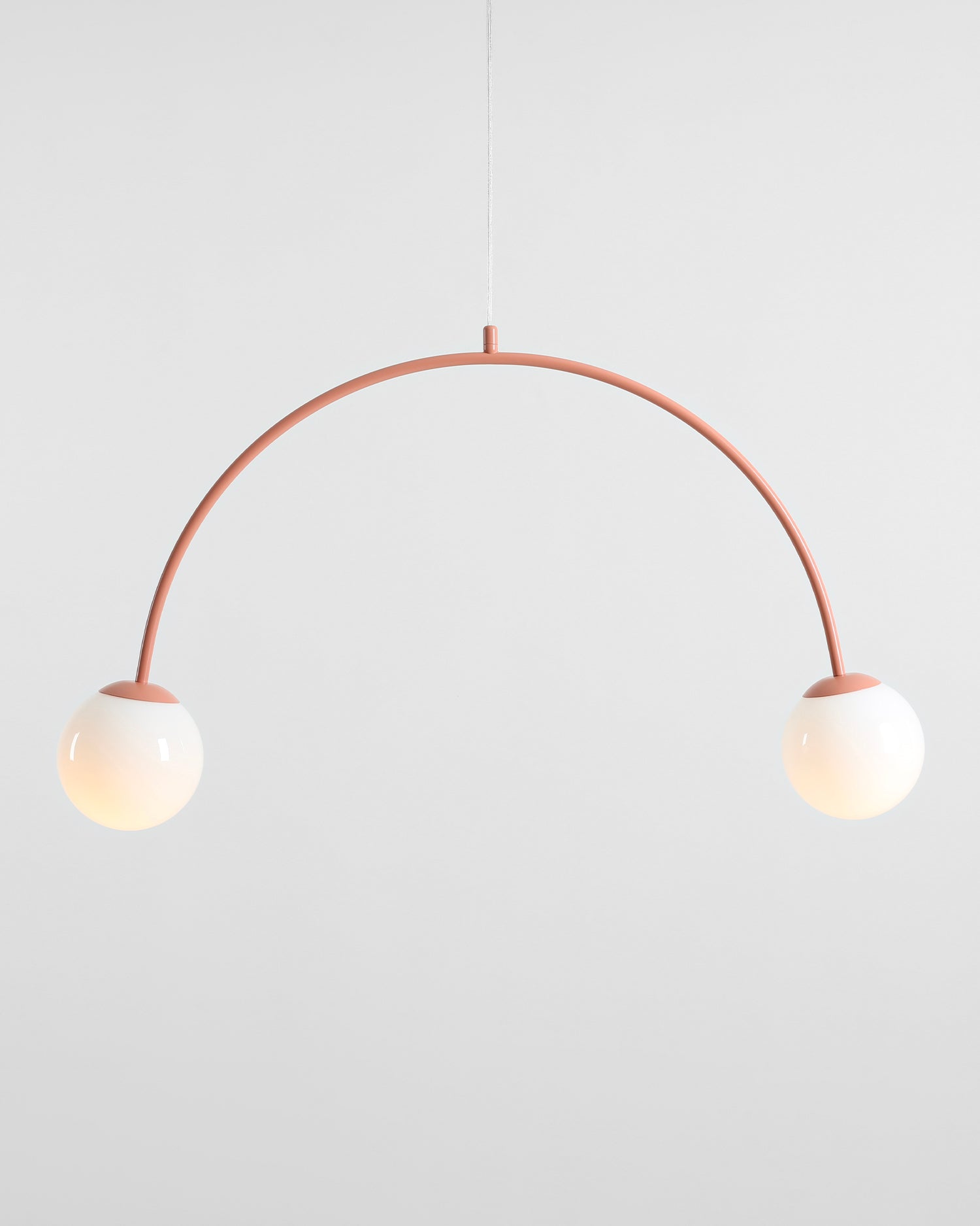 Lampada a sospensione Una, corallo