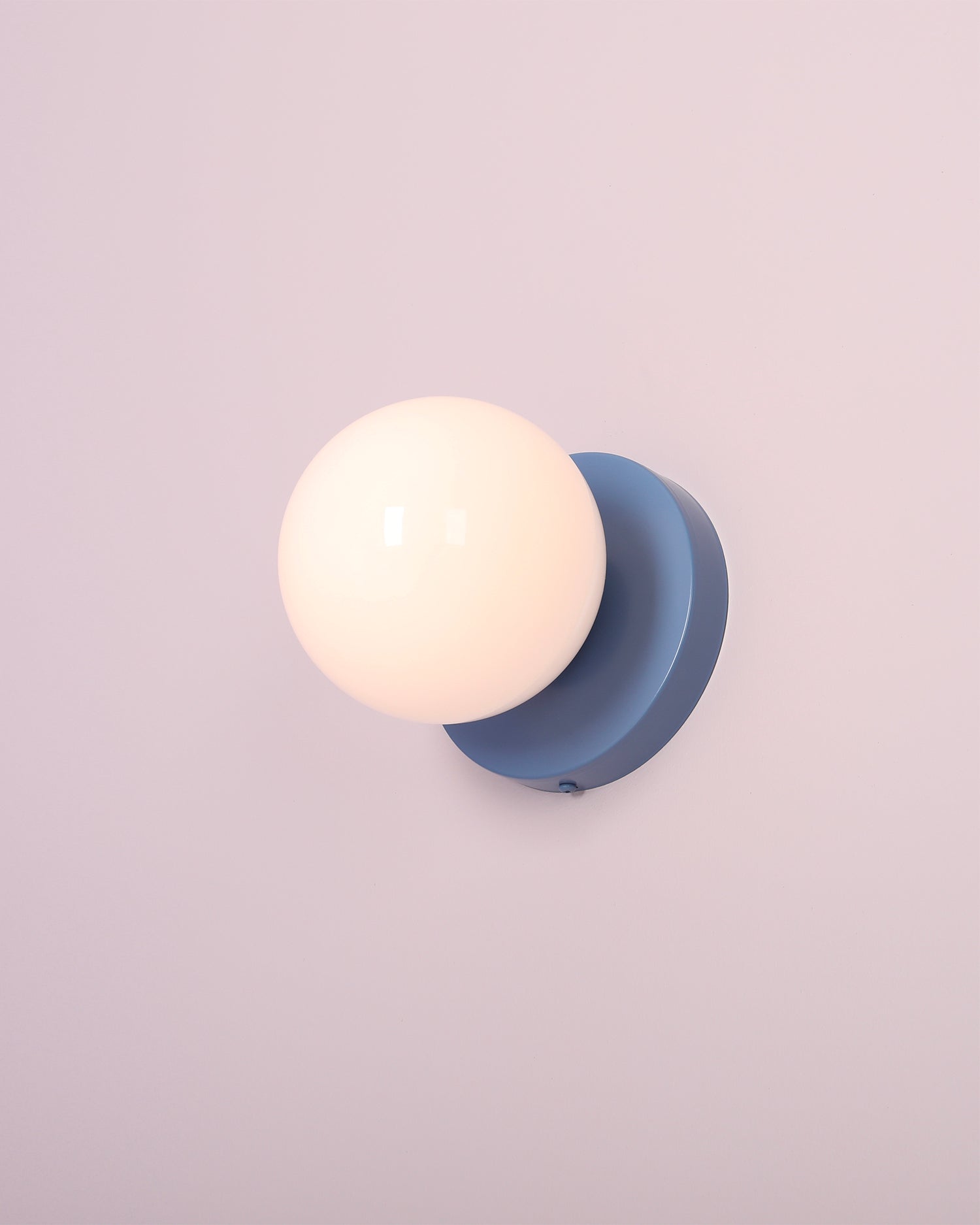 Lampada da parete Ball II, blu