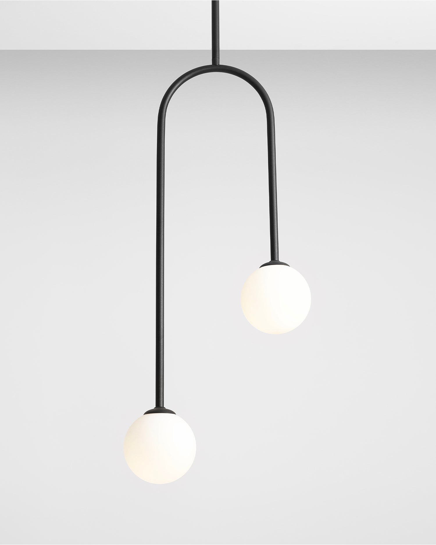 Lampada da soffitto Nave, nera