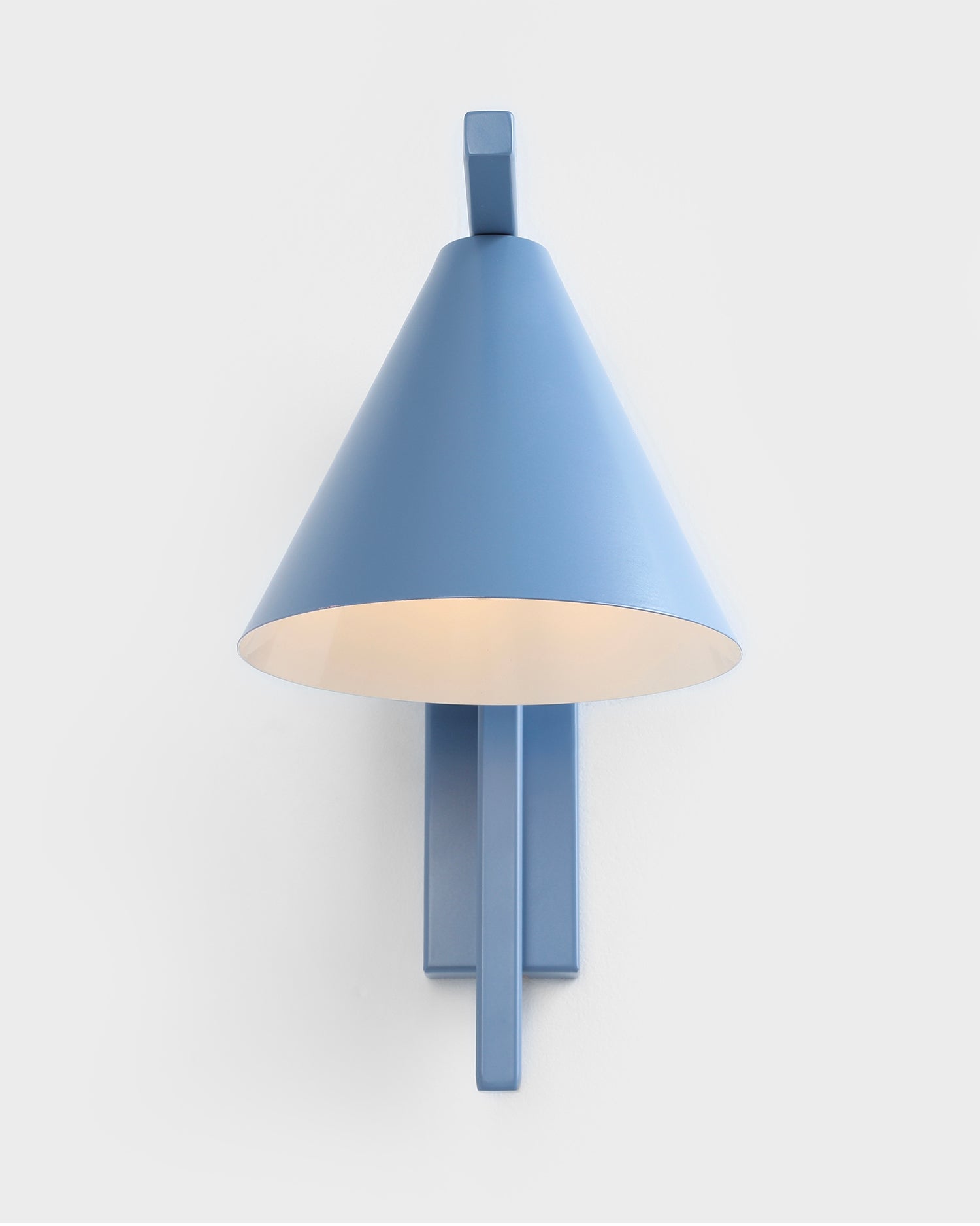 Lampada da parete Form, blu