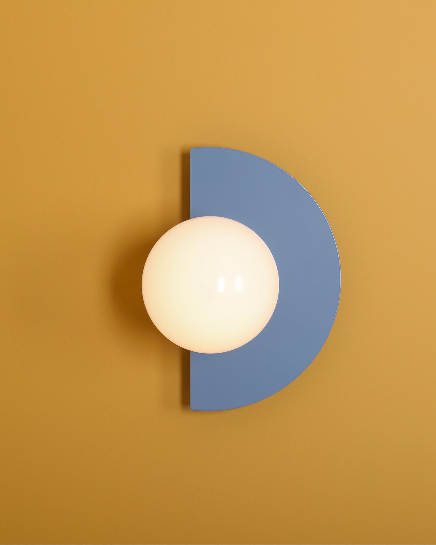 Lampada da parete Loop, blu