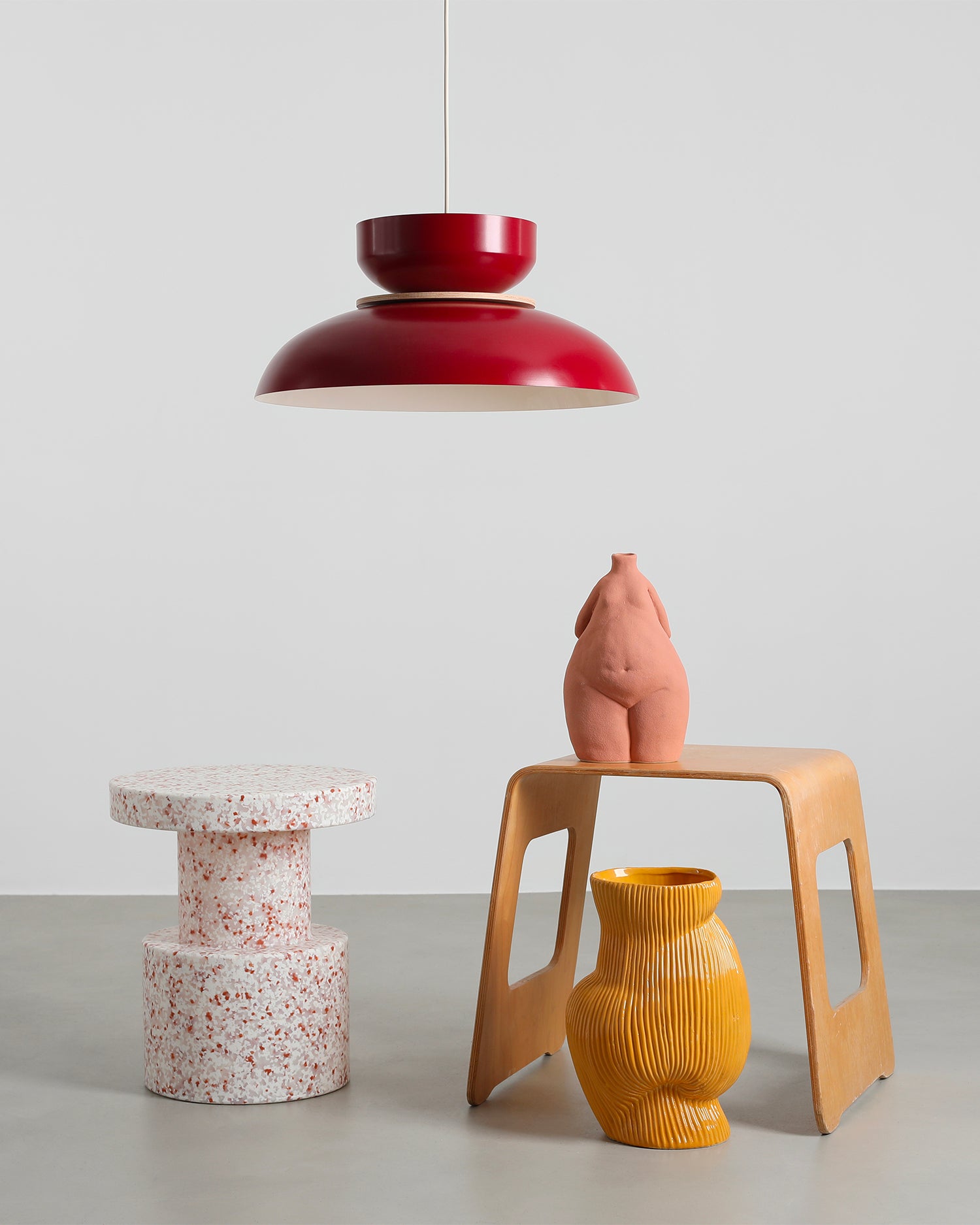 Lampada a sospensione in metallo Aldo