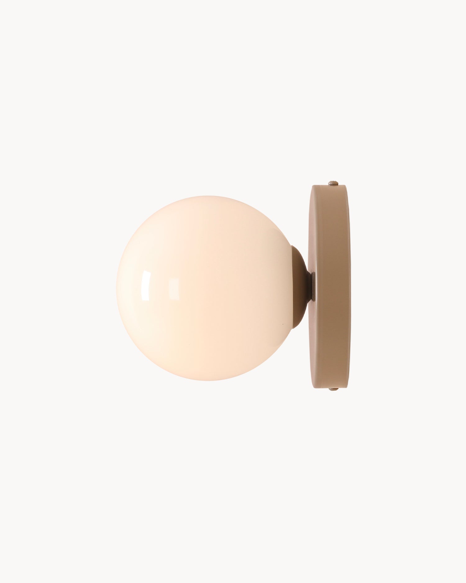 Lampada da parete Ball II, beige