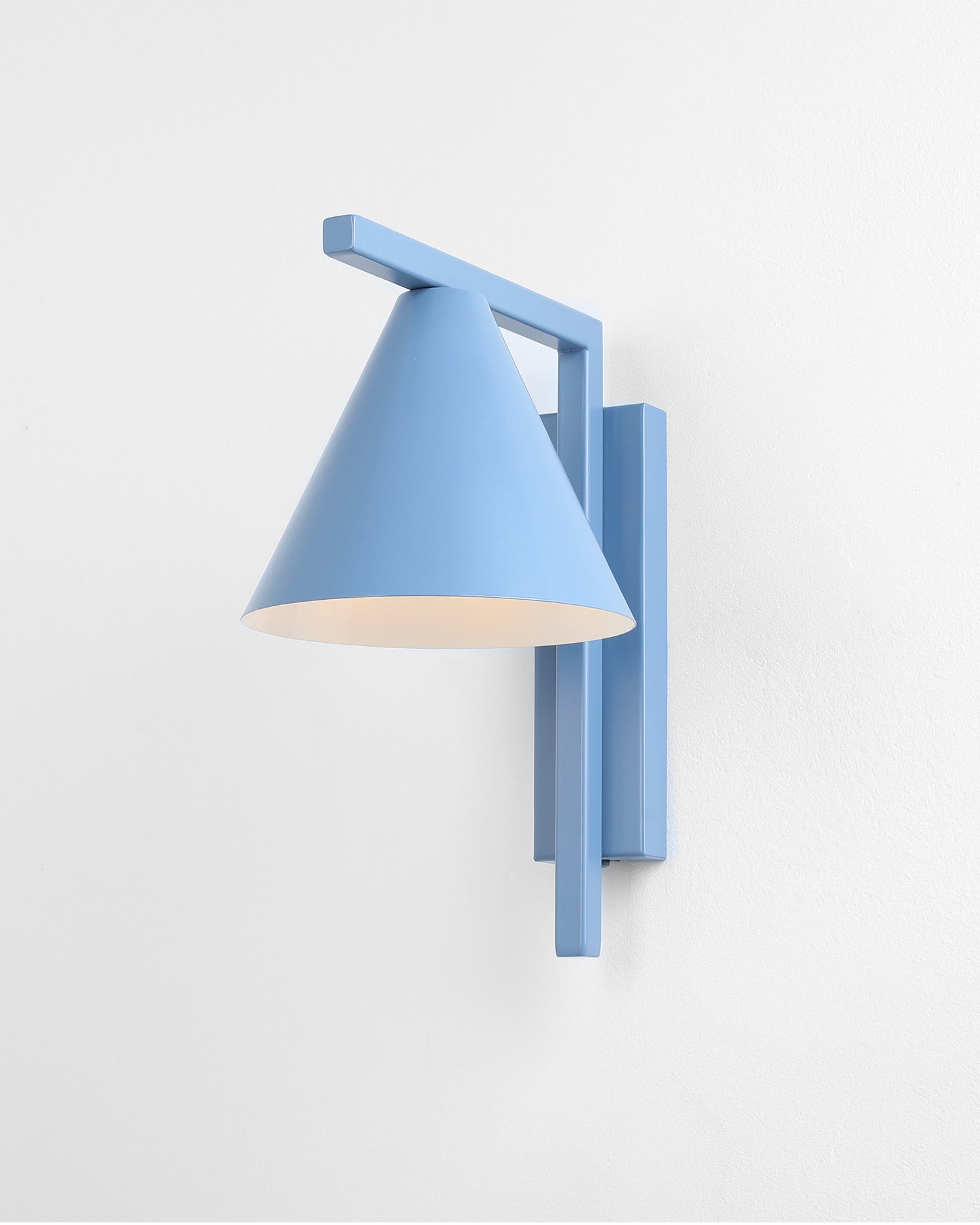Lampada da parete Form, blu