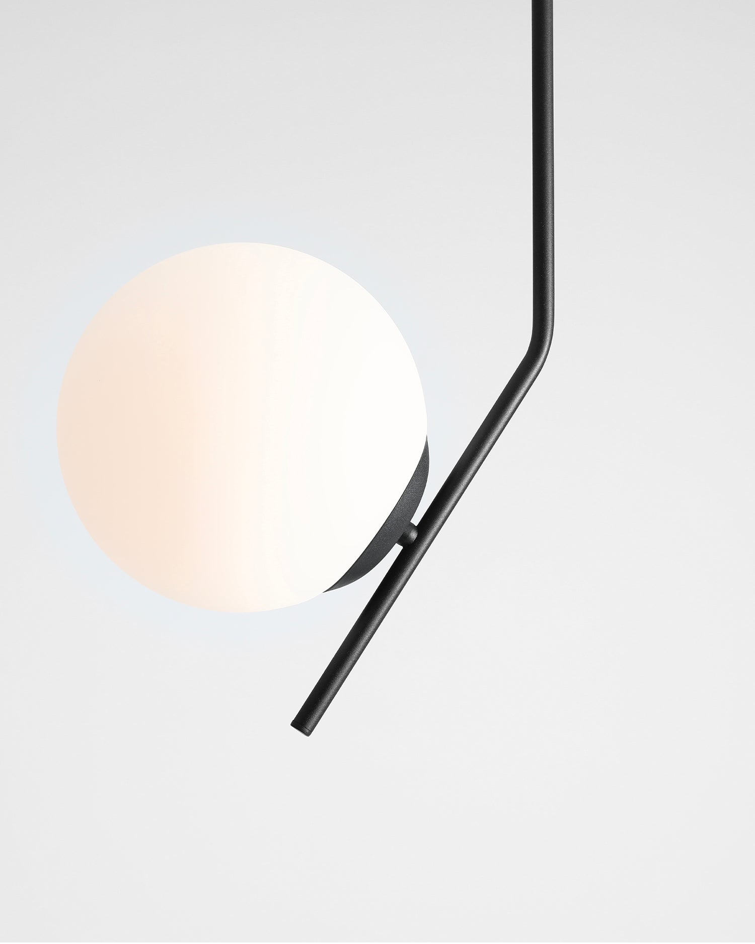 Lampada da soffitto Gallia, nera