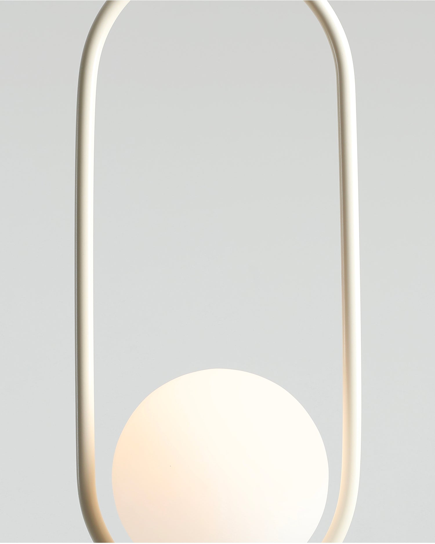 Lampada a sospensione Riva, crema