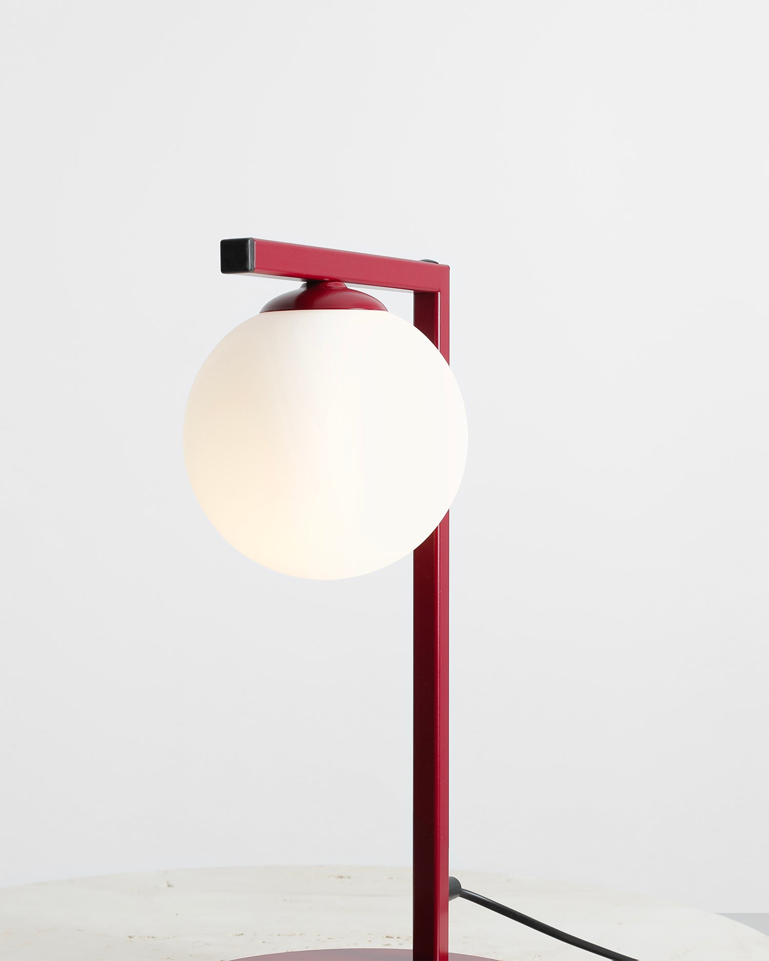 Lampada da tavolo Zac, rossa