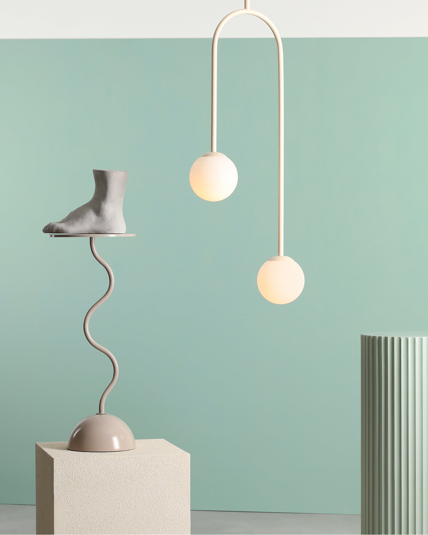 Lampada da soffitto Nave, crema