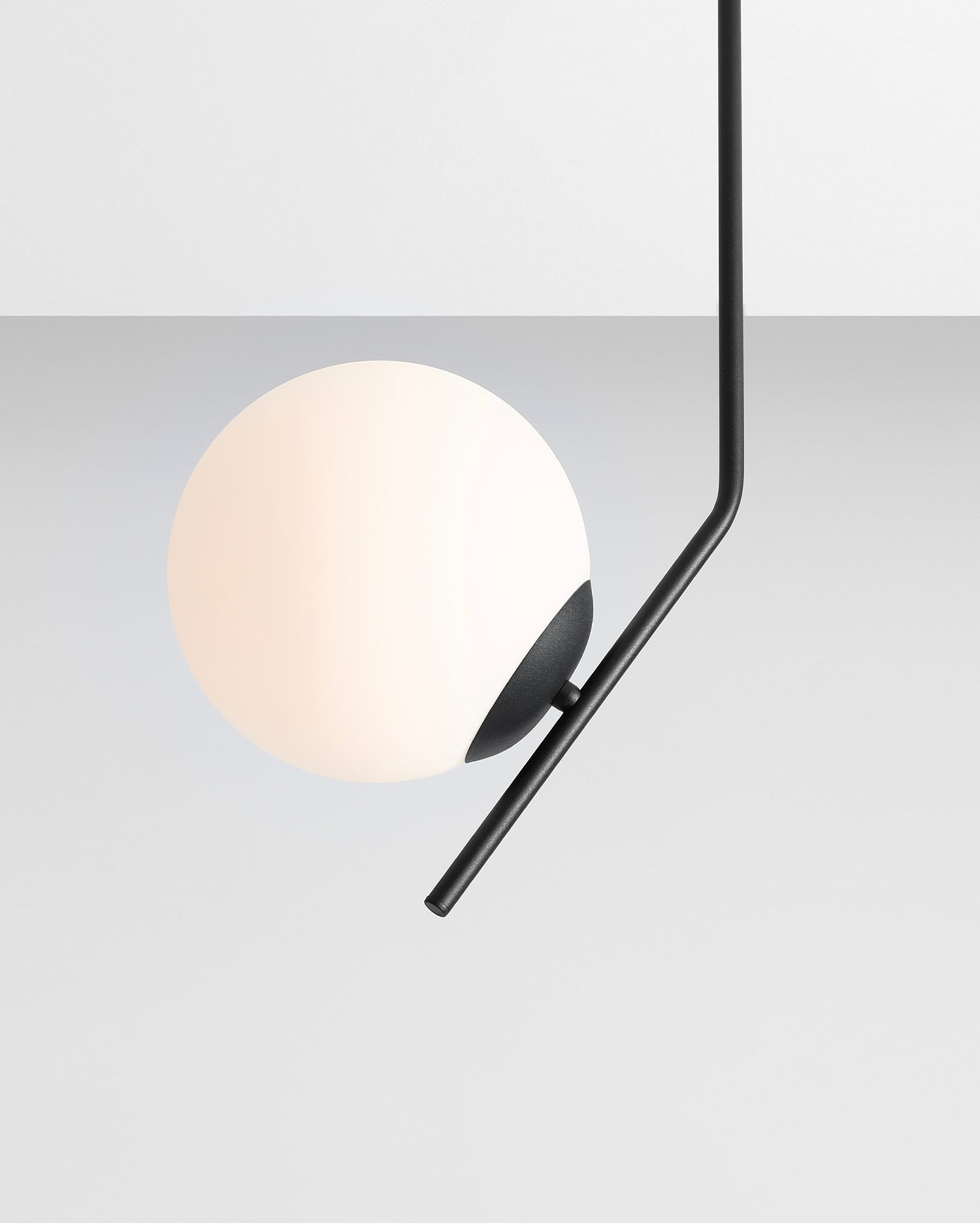 Lampada da soffitto Gallia, nera