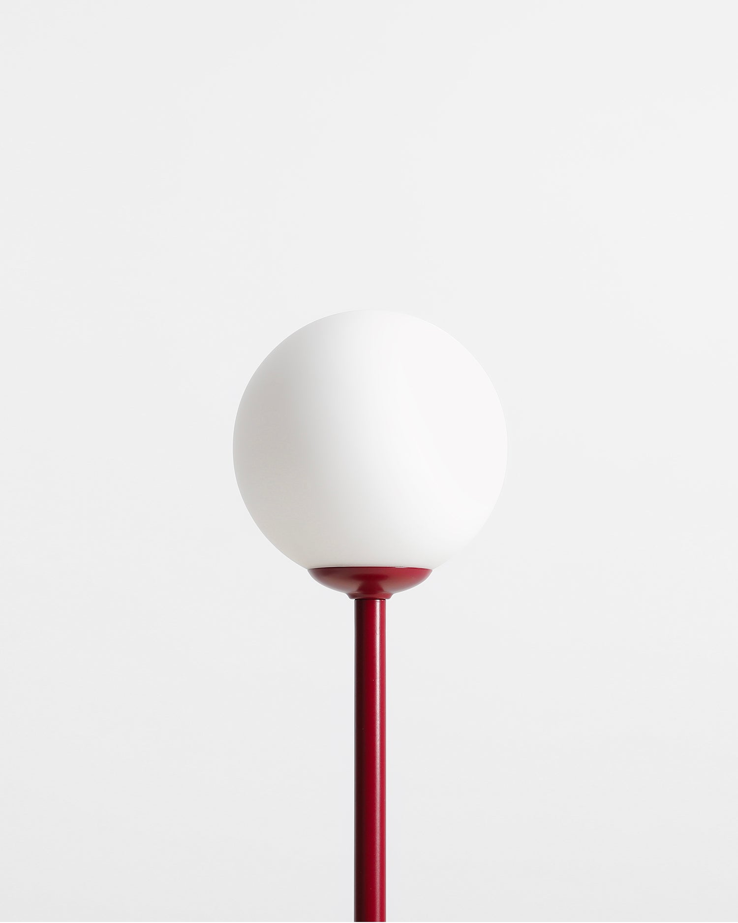 Lampada da tavolo Pinne, rossa
