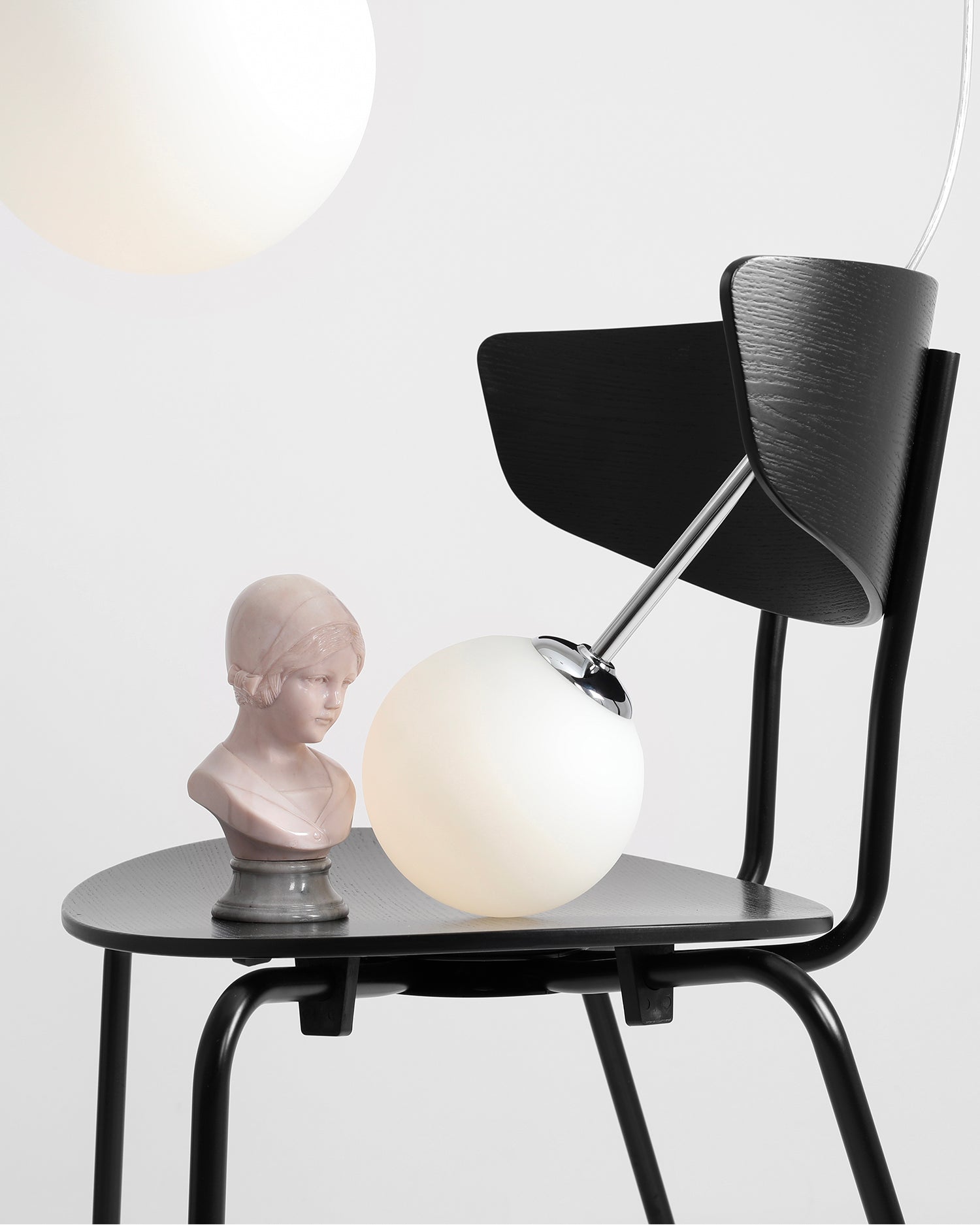 Lampada a sospensione Bosso, argento