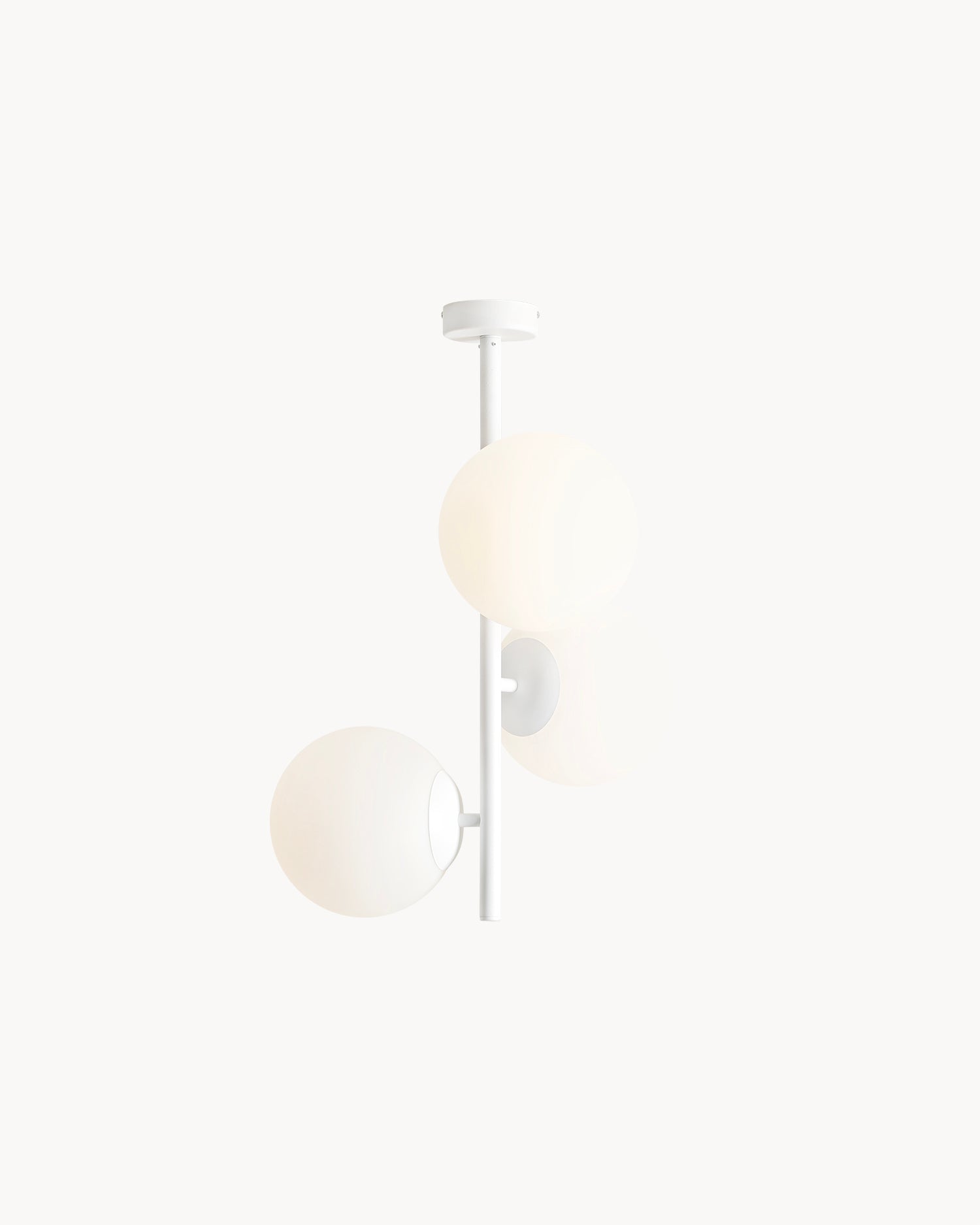 Lampada da soffitto Fin, bianca