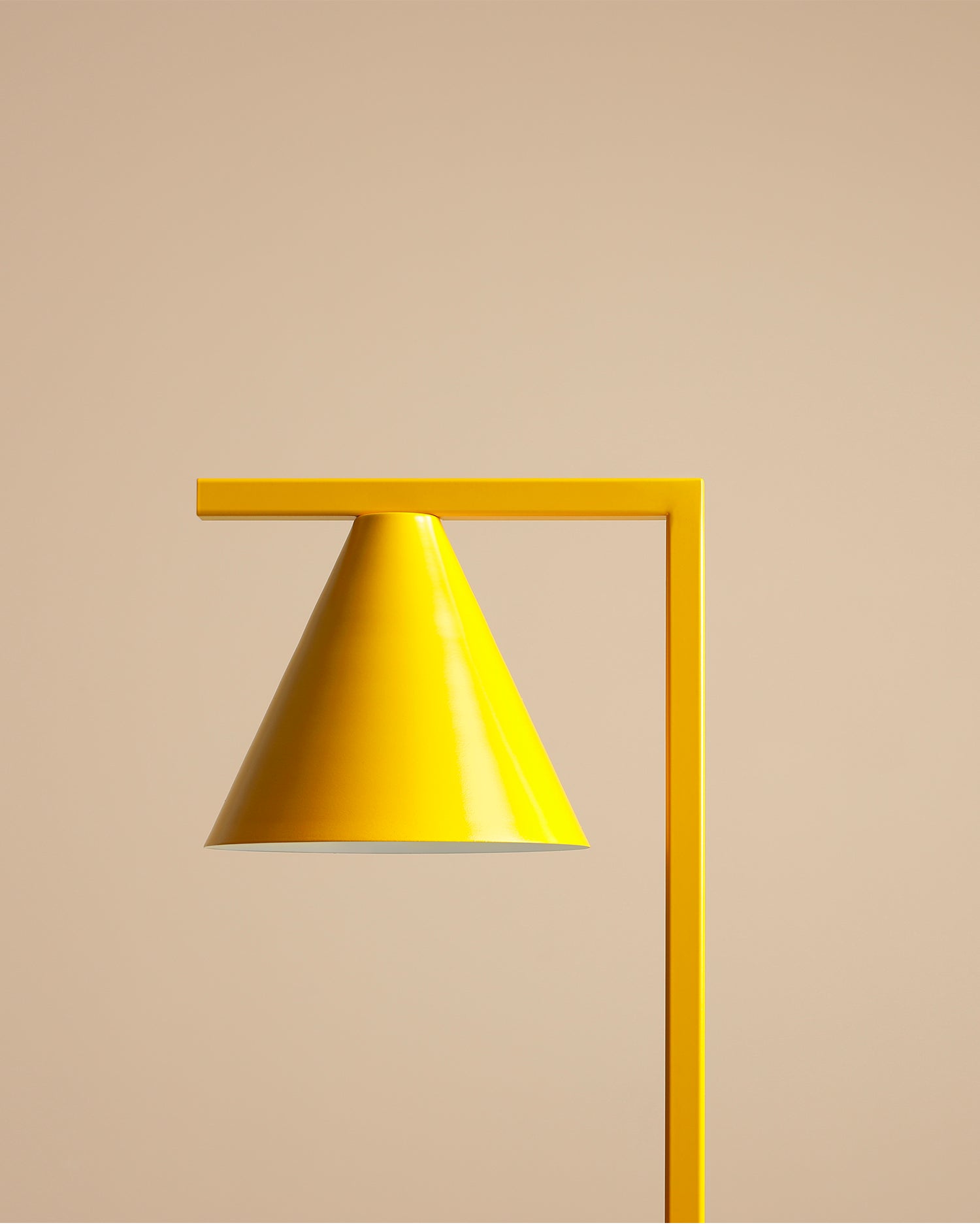 Lampada da tavolo Form, senape