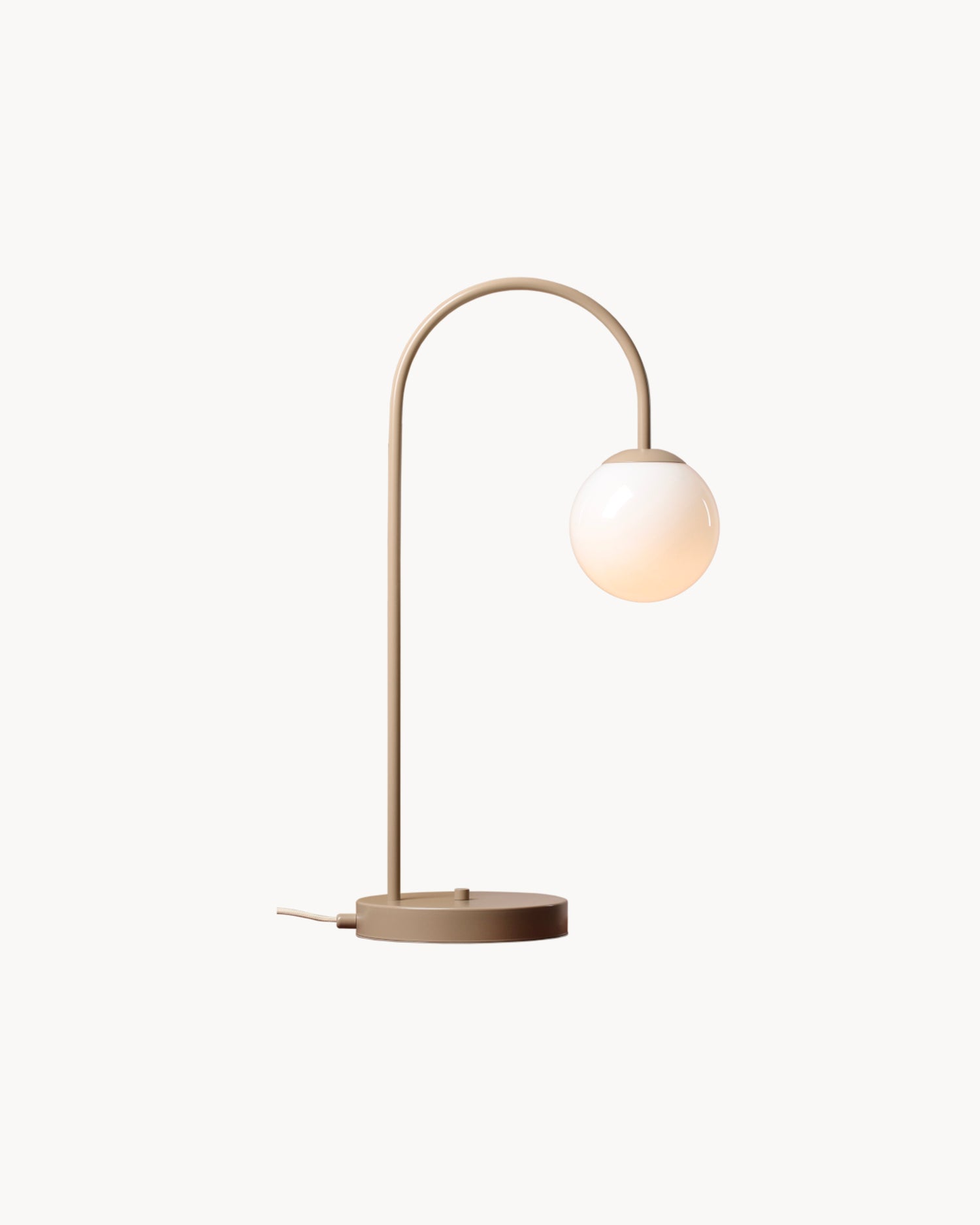 Lampada da tavolo Una, beige