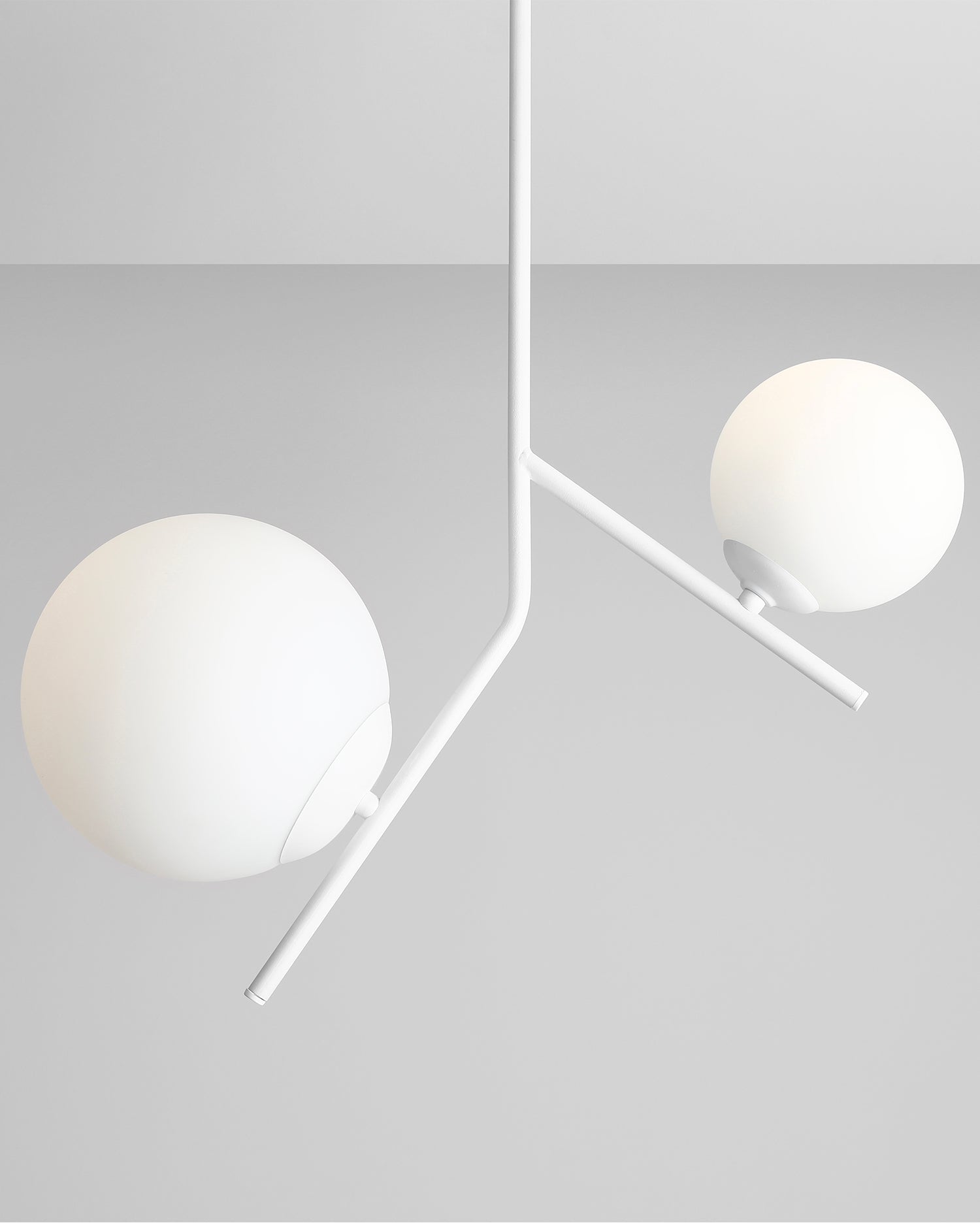 Lampada da soffitto Gallia 2, bianca