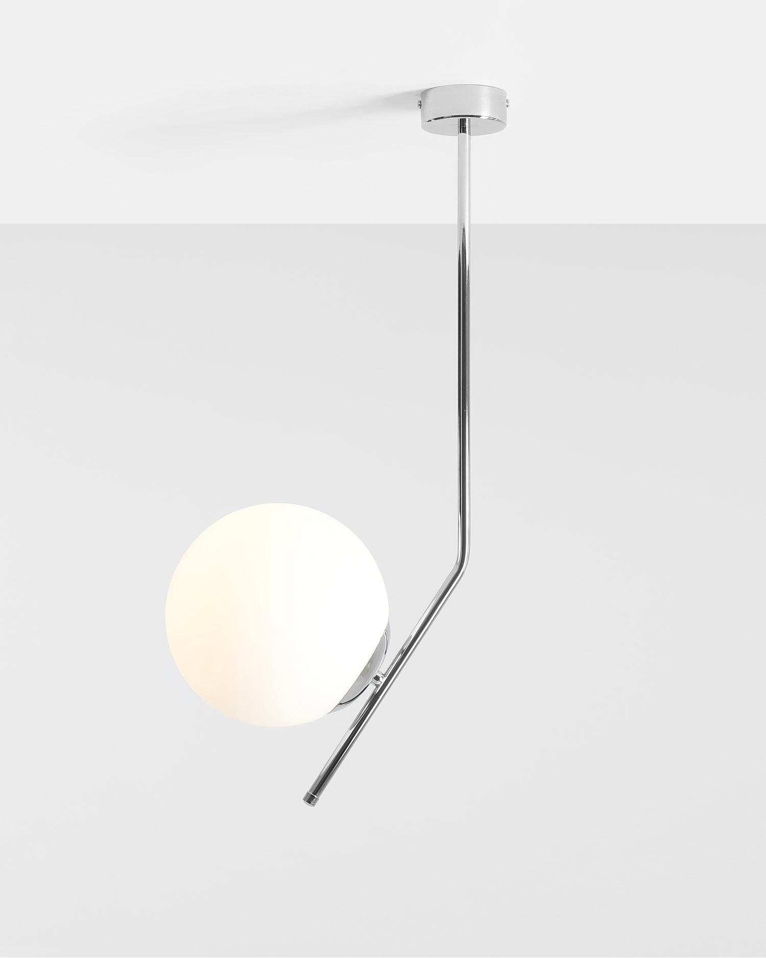 Lampada da soffitto Gallia, argento