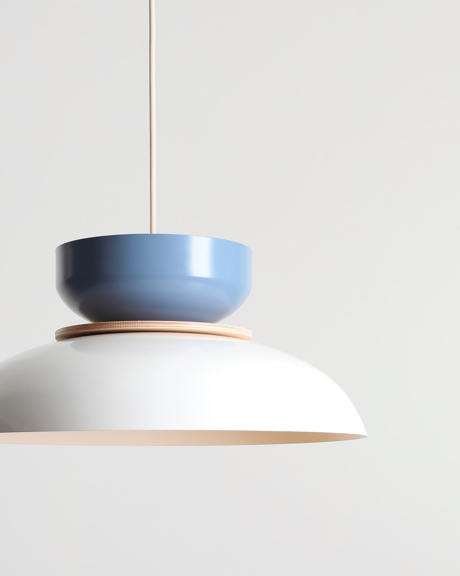 Lampada a sospensione in metallo Aldo