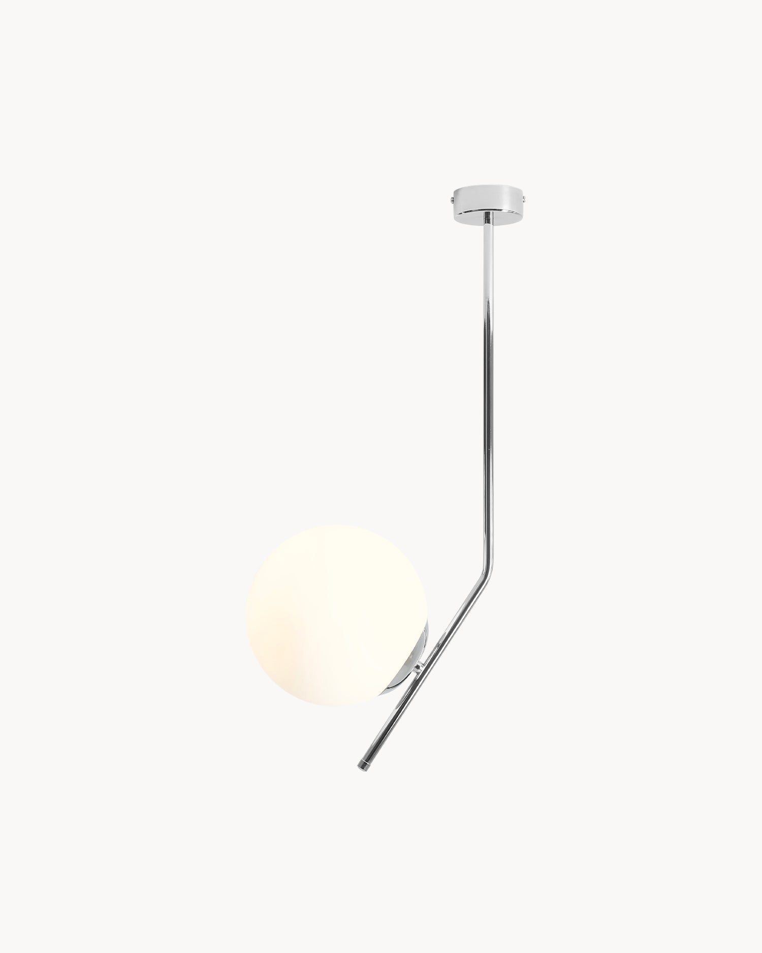 Lampada da soffitto Gallia, argento