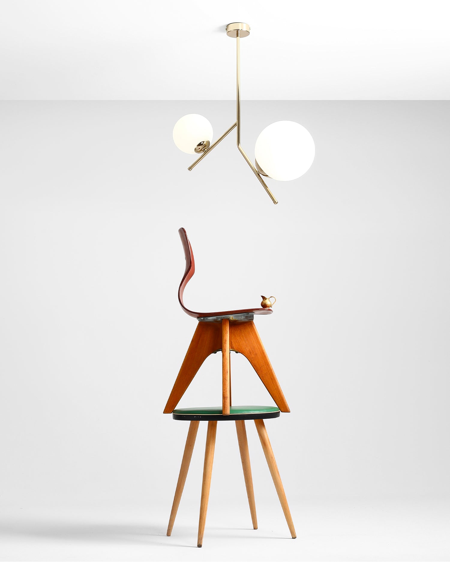 Lampada da soffitto Gallia 2, oro