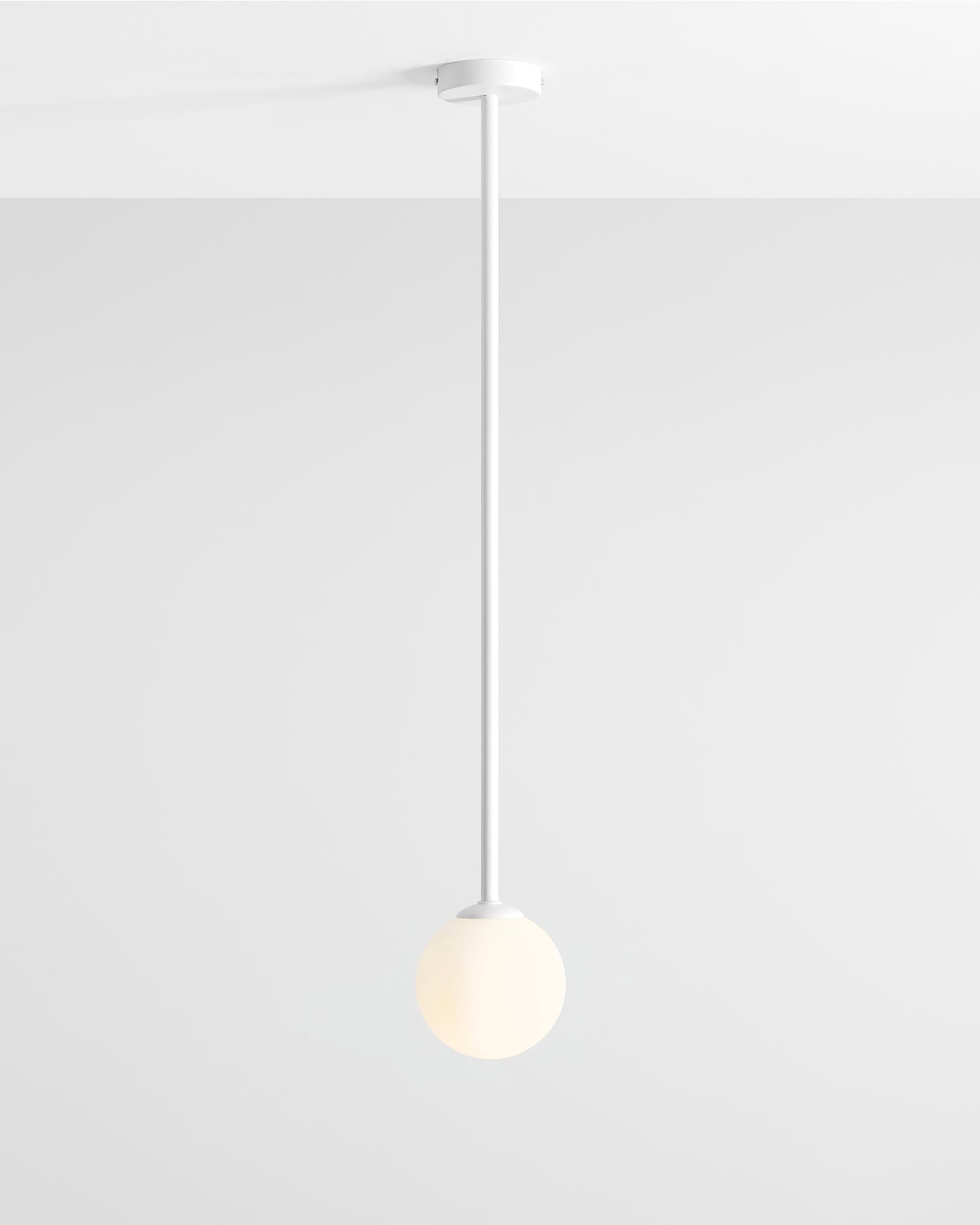 Lampada da soffitto Pinne, bianca