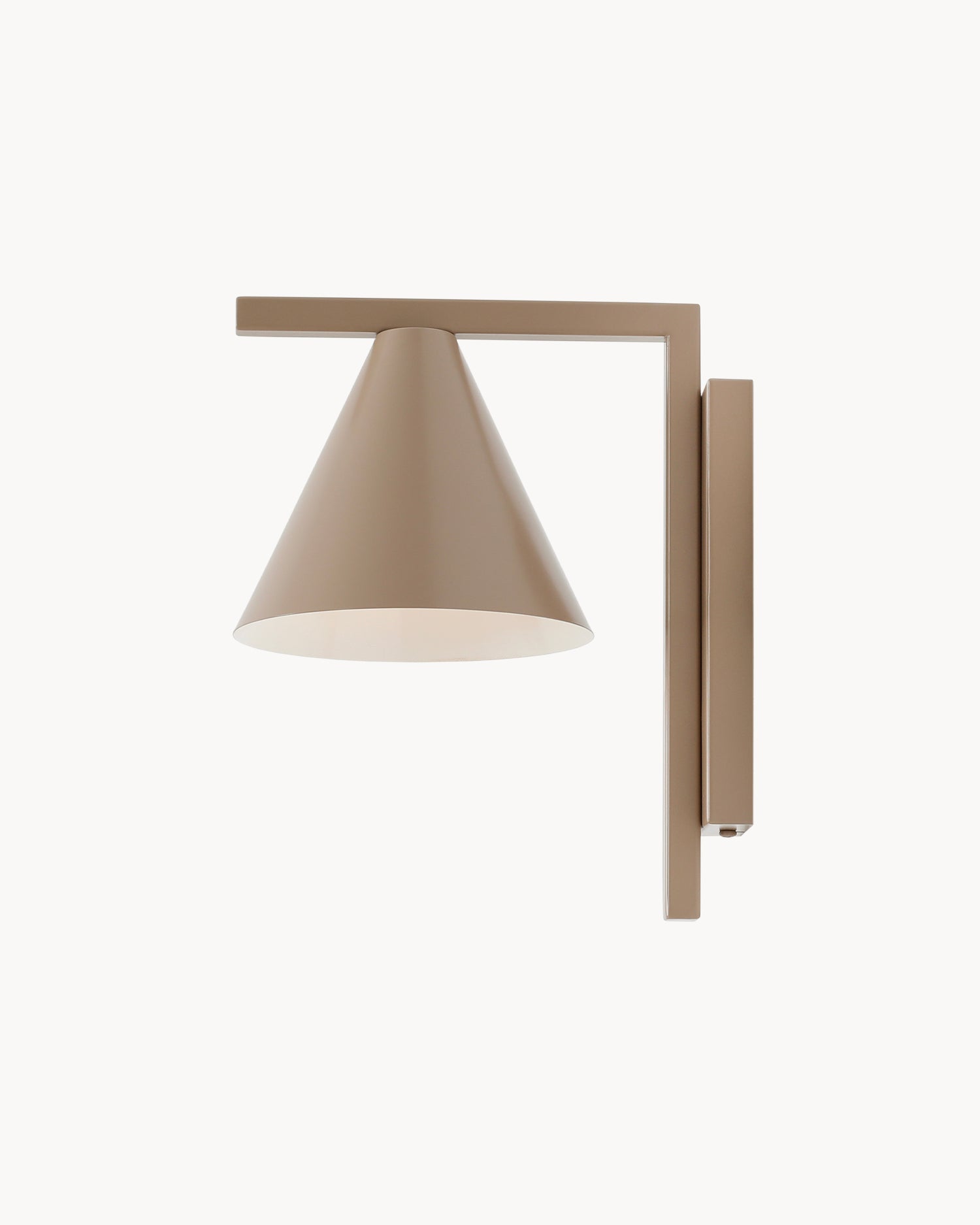 Lampada da parete Form, beige