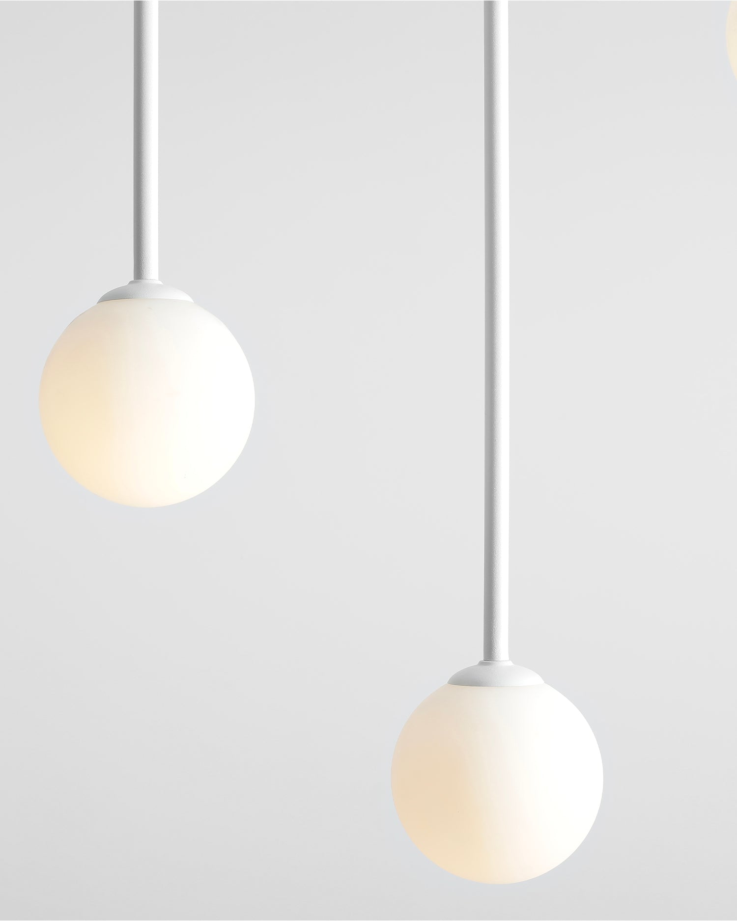 Lampada da soffitto Pinne, bianca