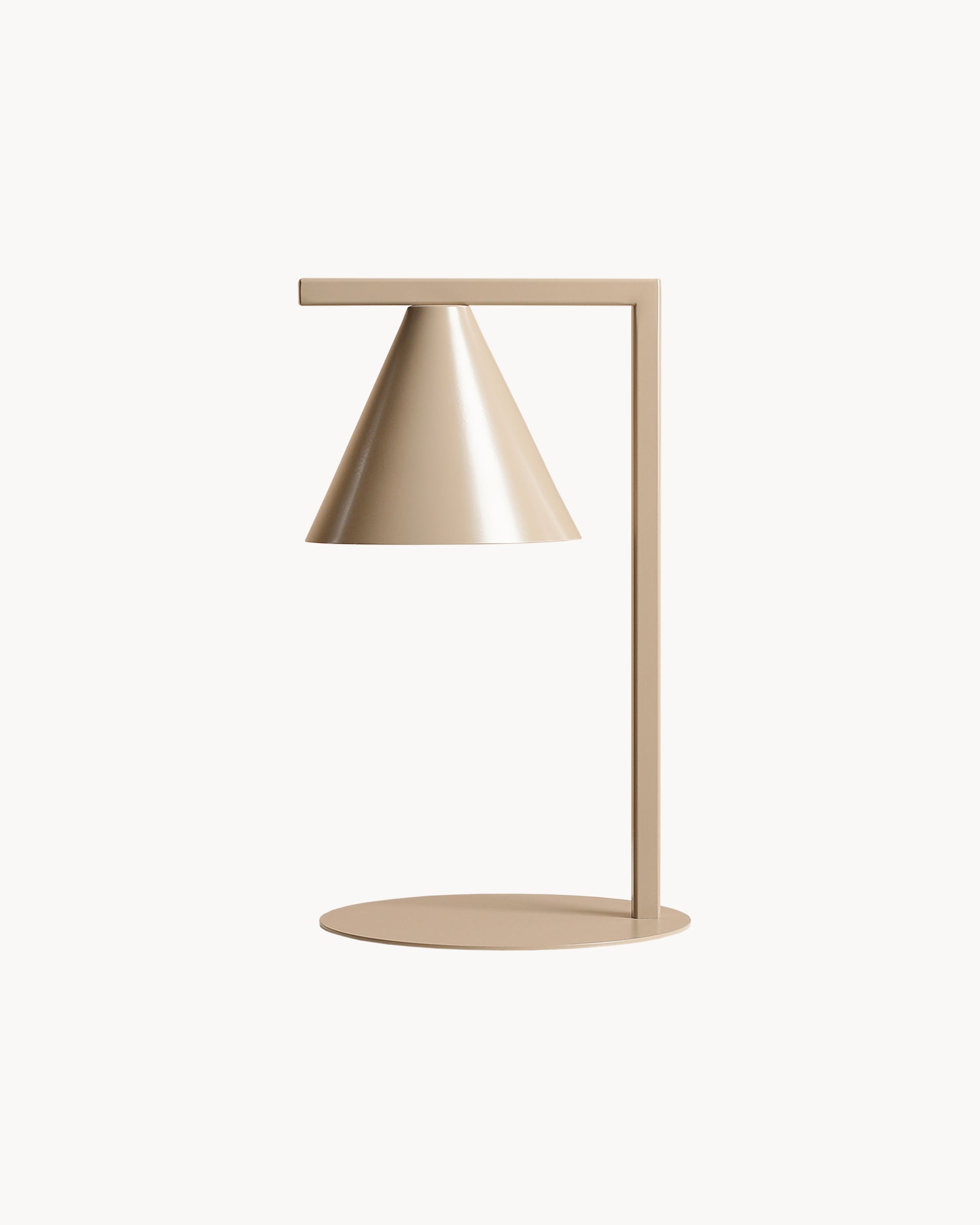 Lampada da tavolo Form, beige