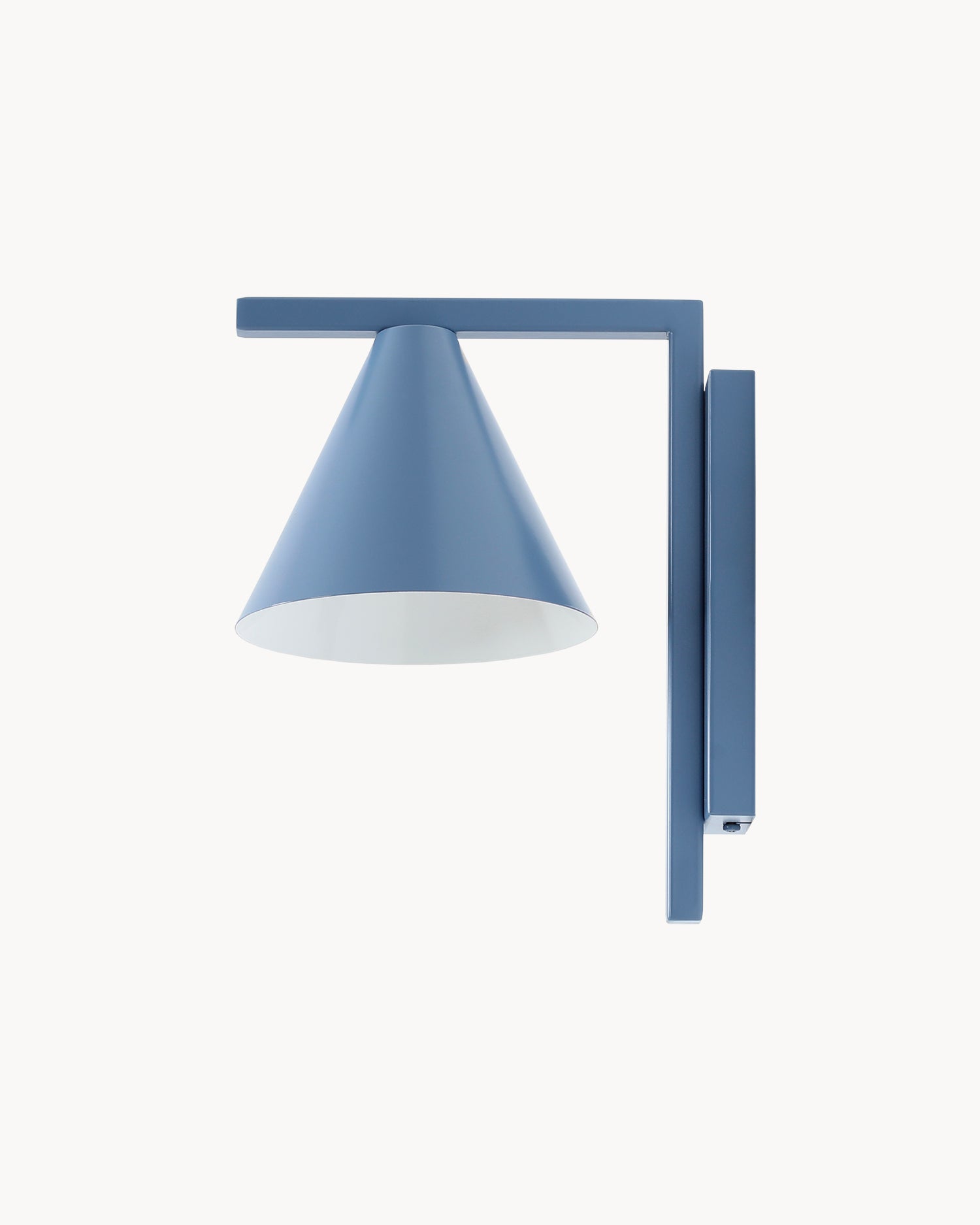 Lampada da parete Form, blu