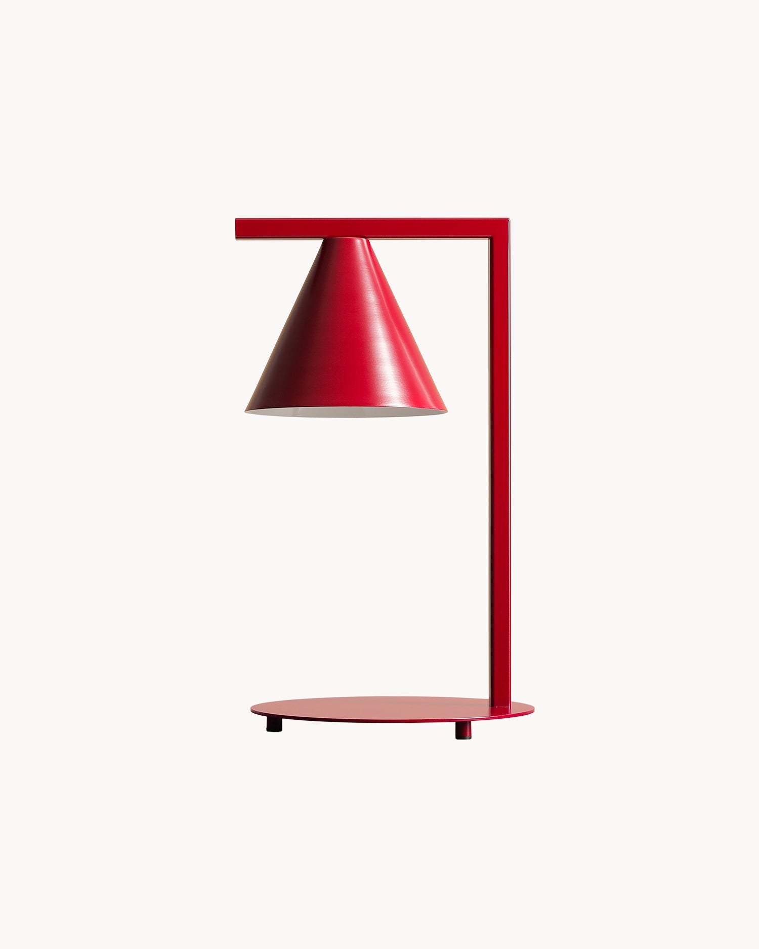 Lampada da tavolo Form, rossa