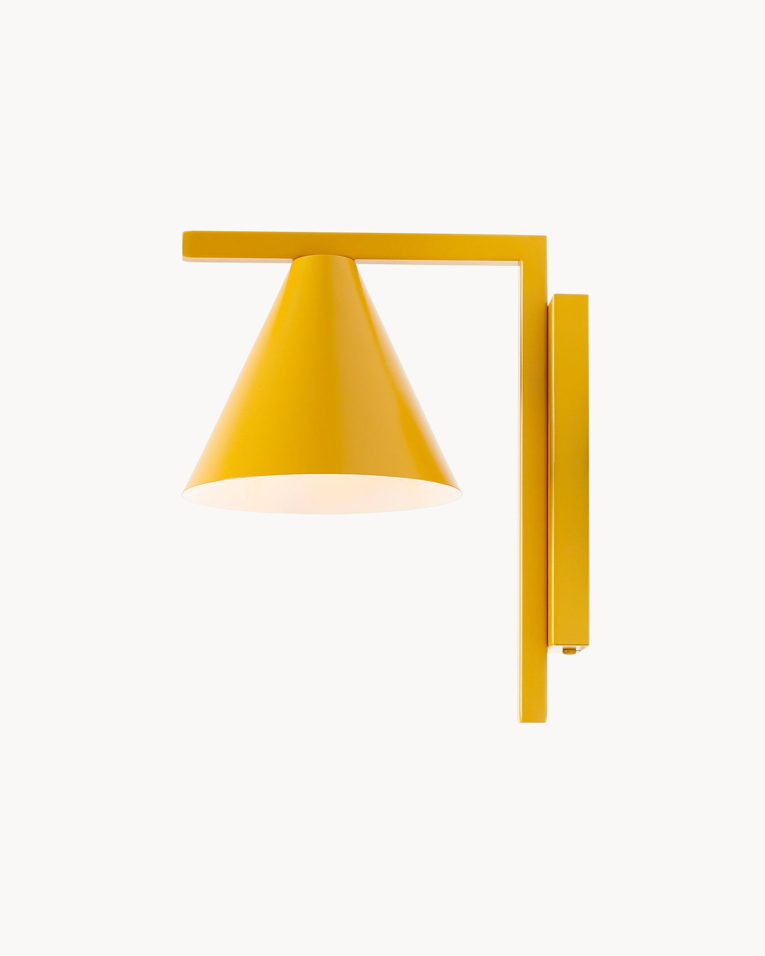 Lampada da parete Form, senape