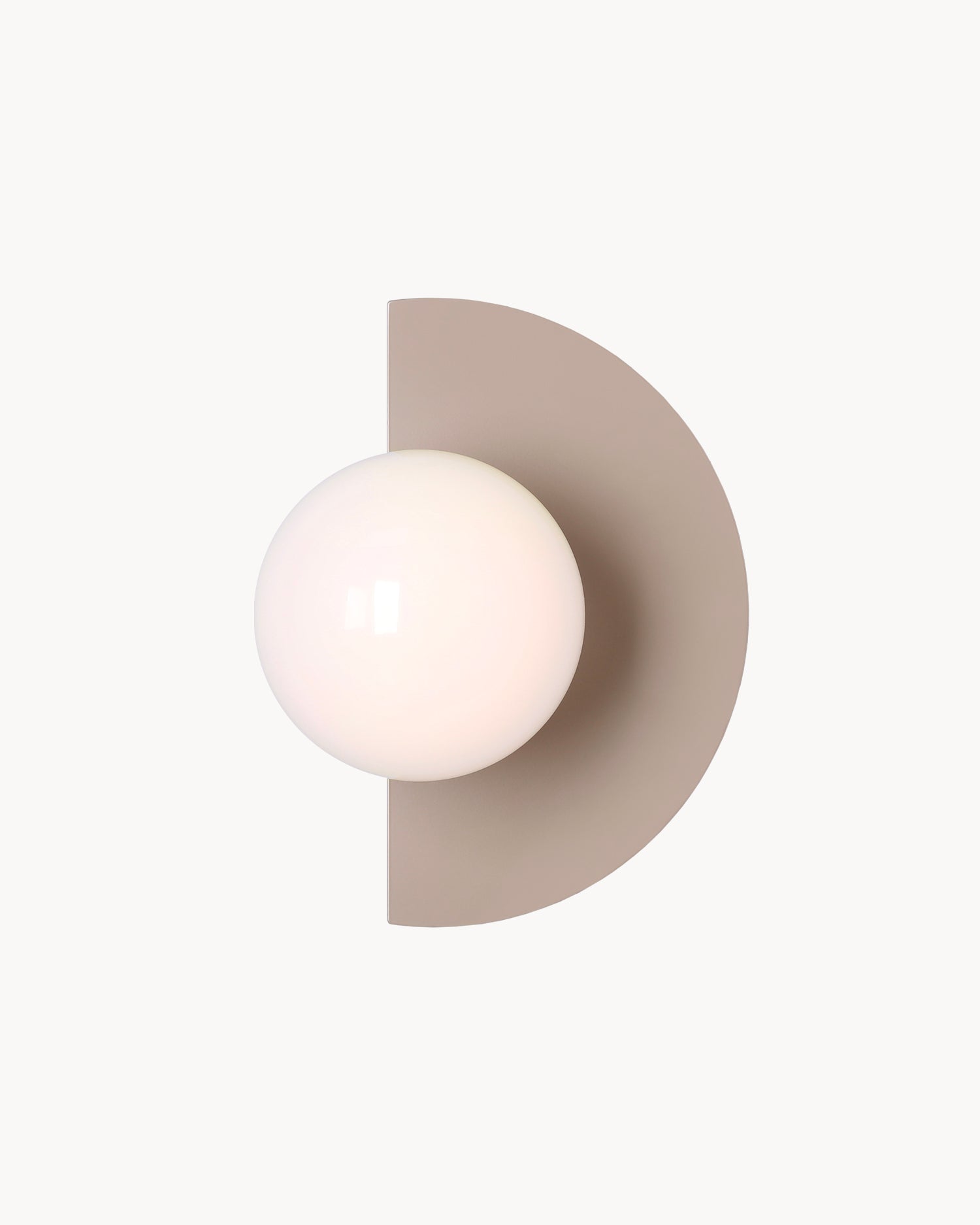 Lampada da parete Loop, beige