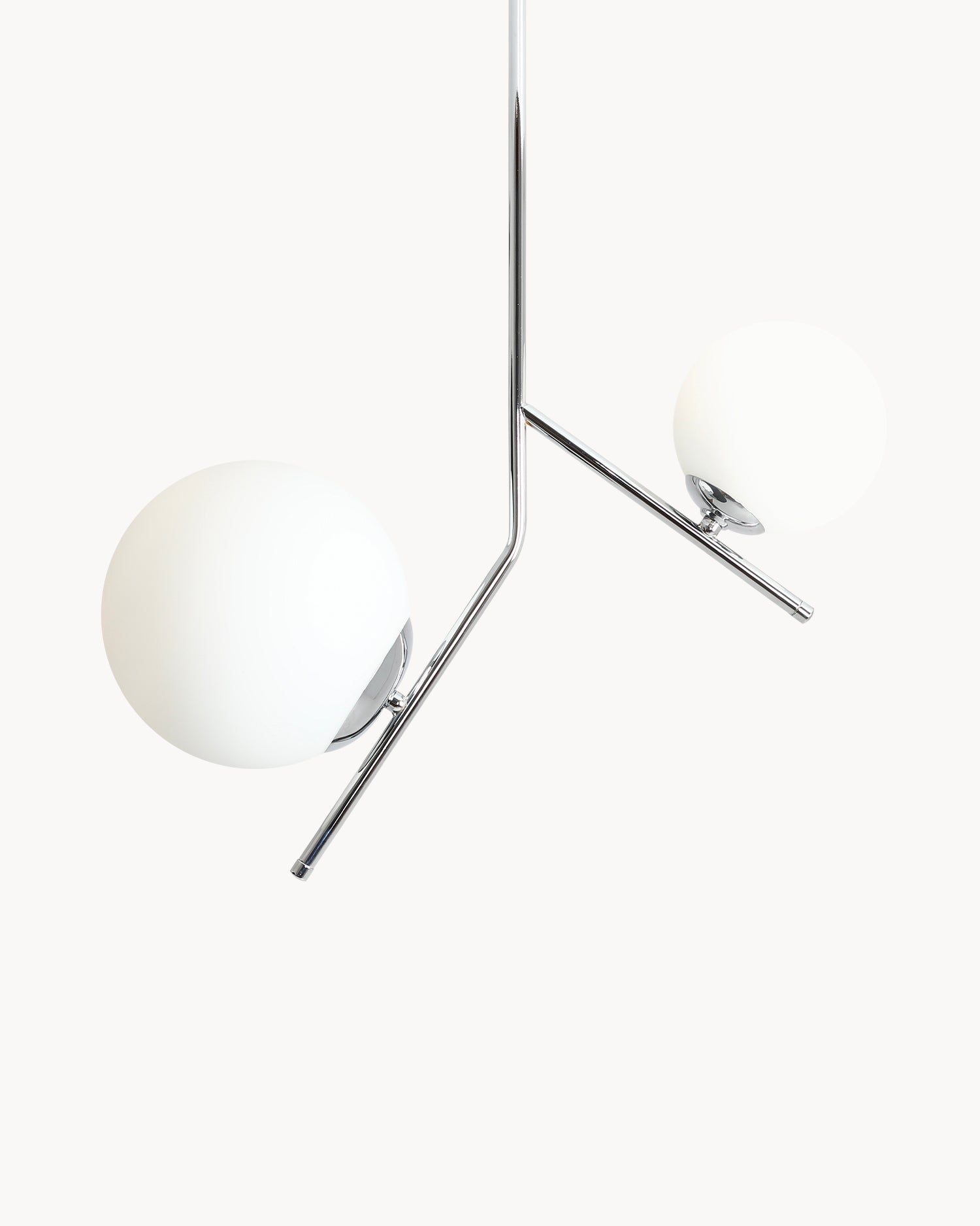 Lampada da soffitto Gallia 2, argento