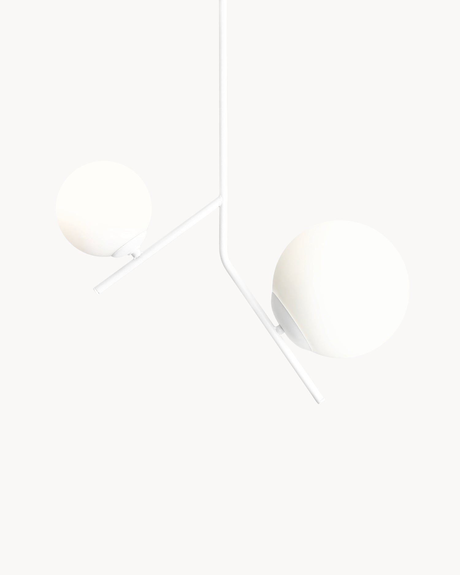 Lampada da soffitto Gallia 2, bianca
