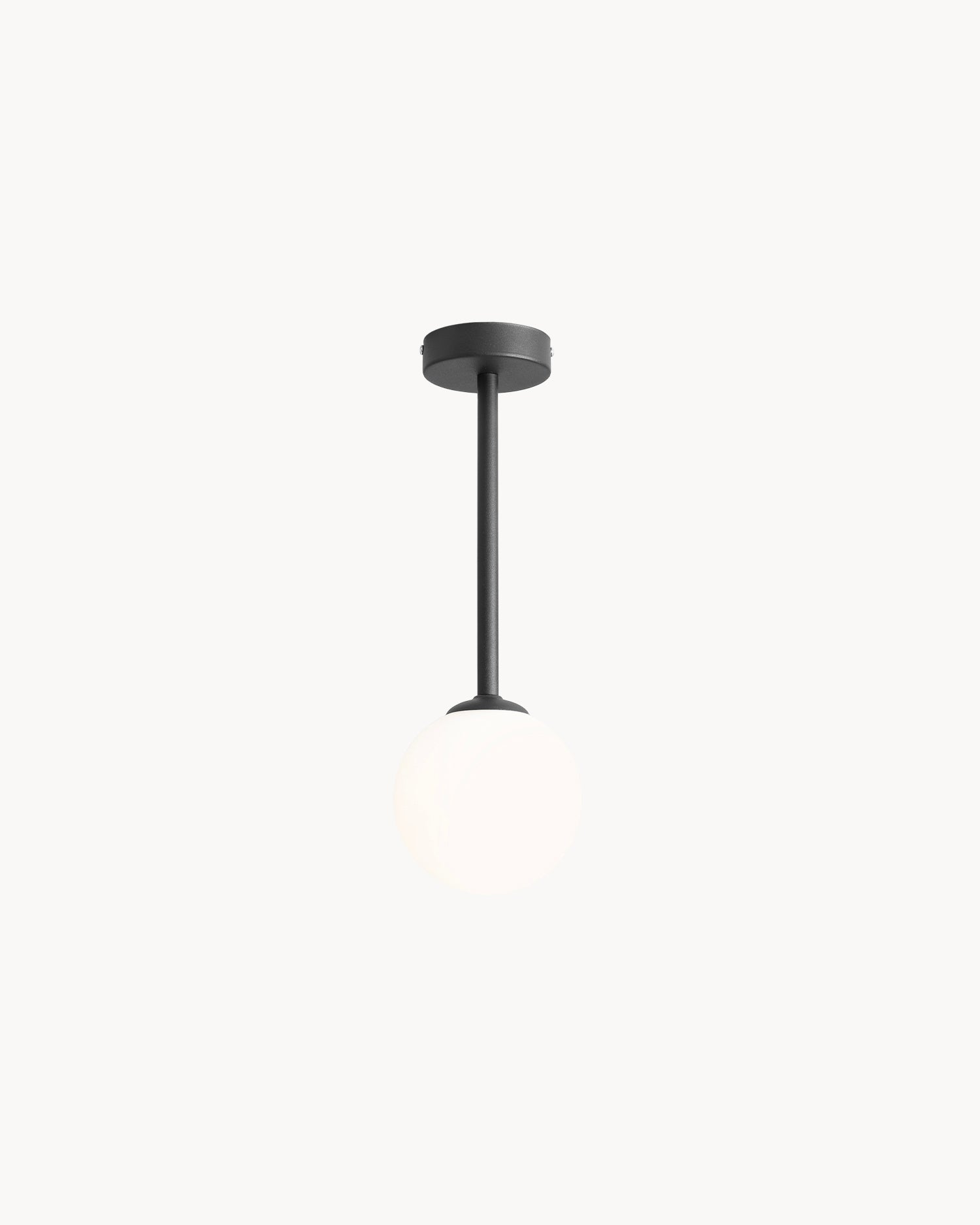 Lampada da soffitto Pinne, nera