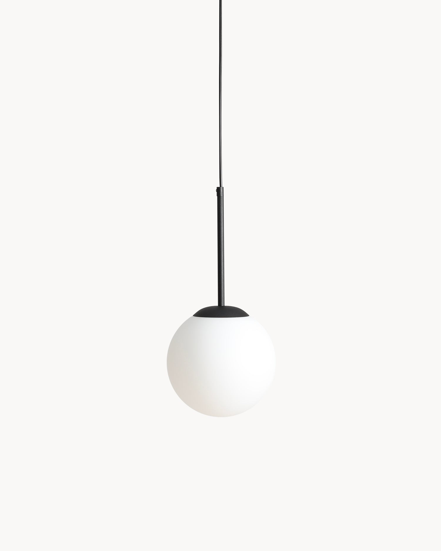 Lampada a sospensione Bosso, nera
