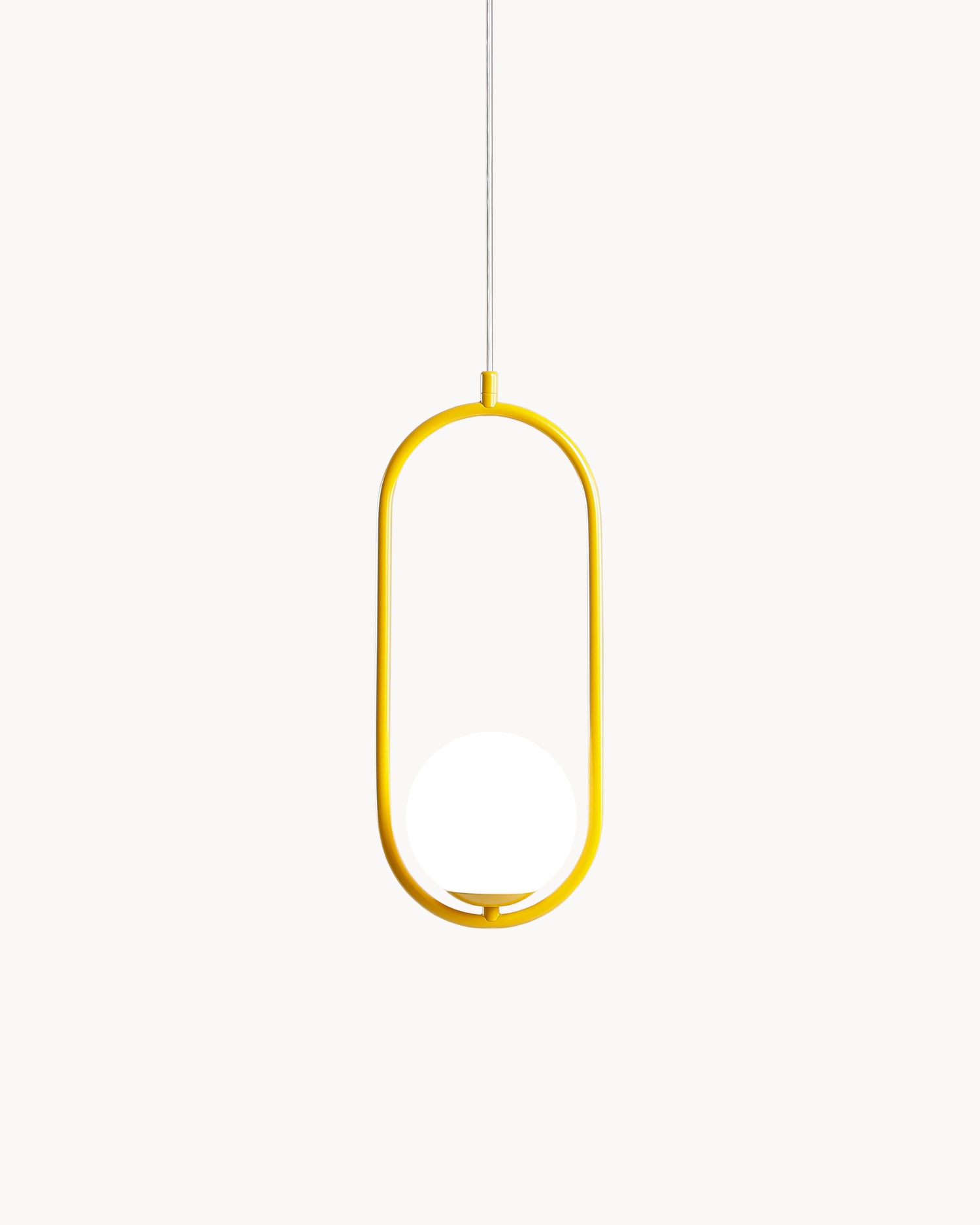 Lampada a sospensione Riva, senape