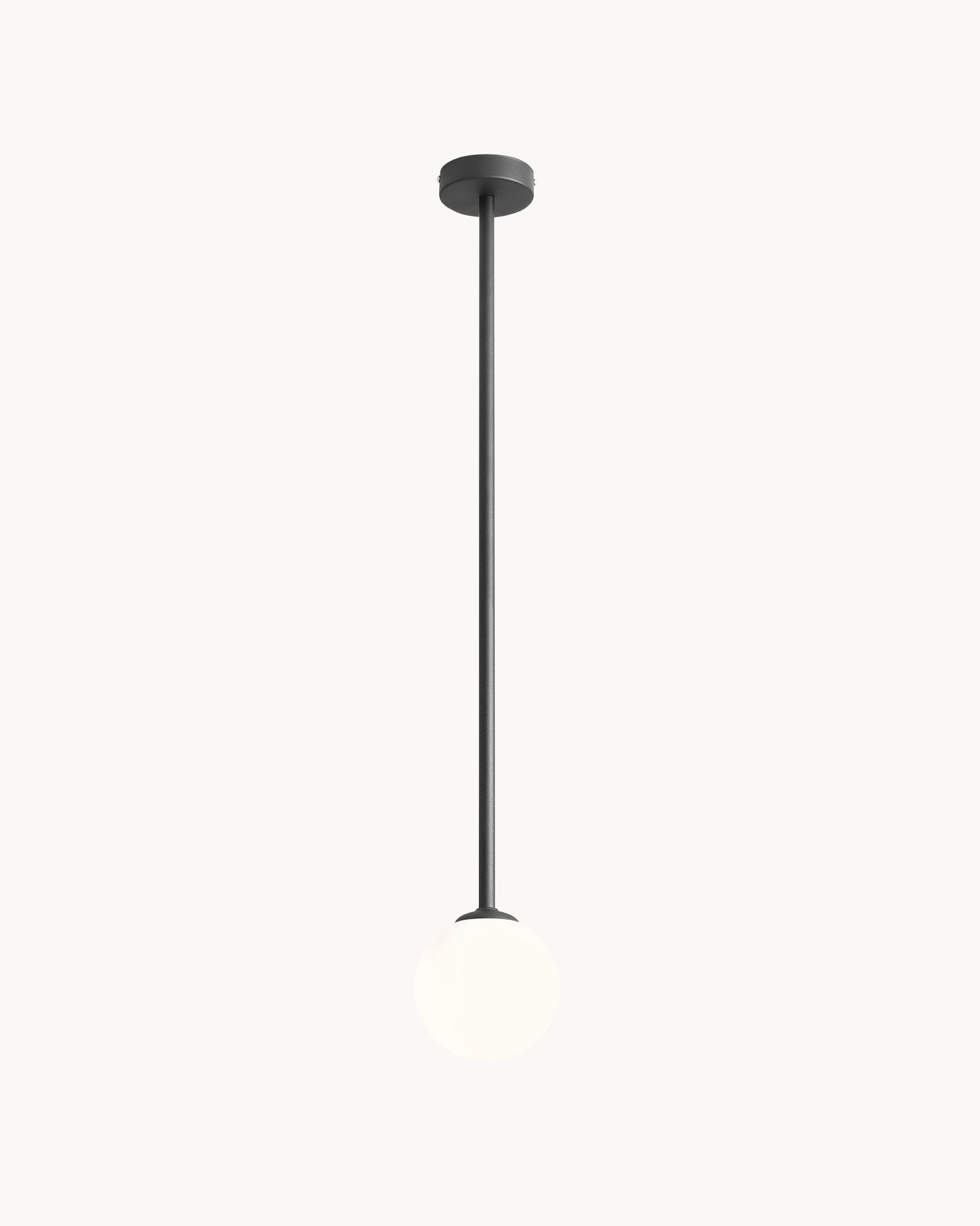 Lampada da soffitto Pinne, nera